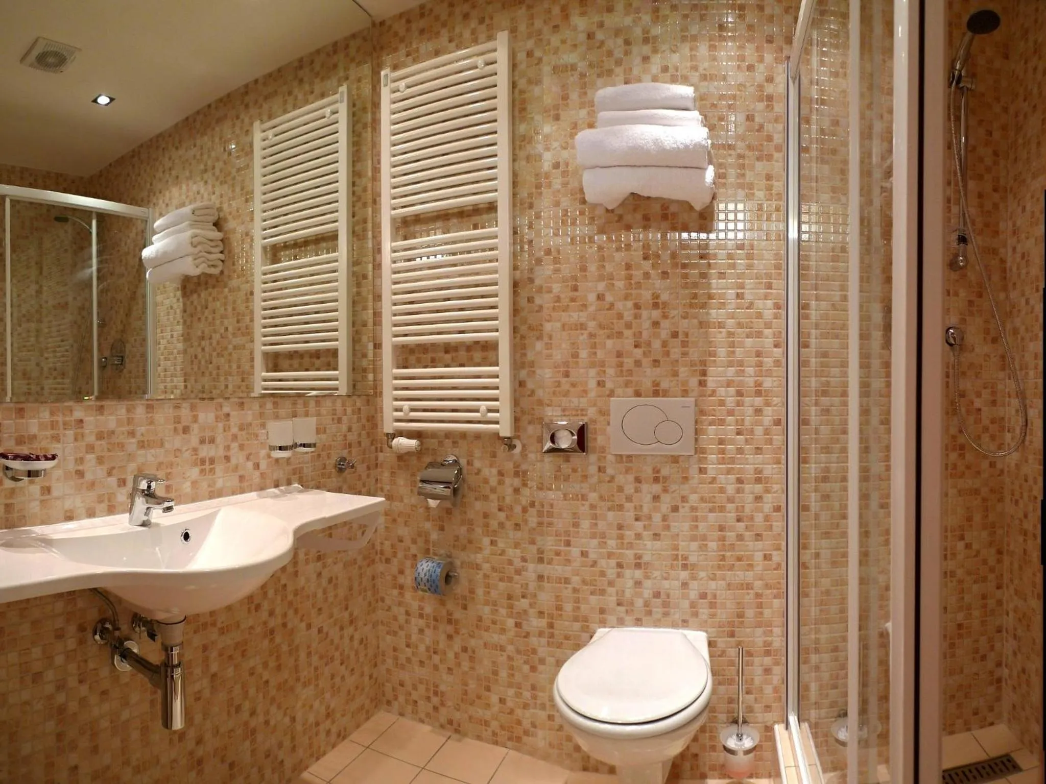 Bathroom in Hotel VZ Měřín