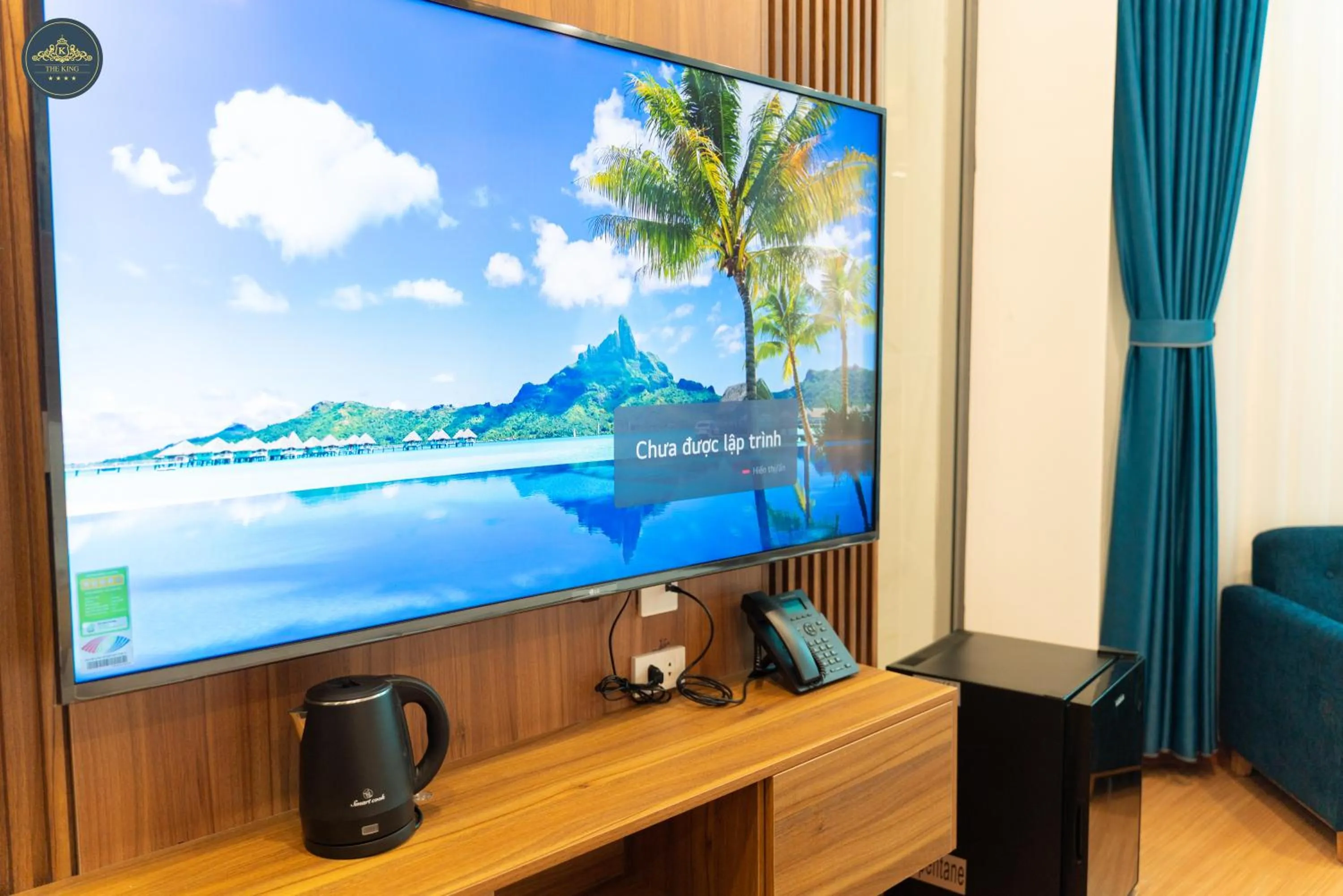 TV and multimedia in The King Hotel - Condotel Thai Nguyen