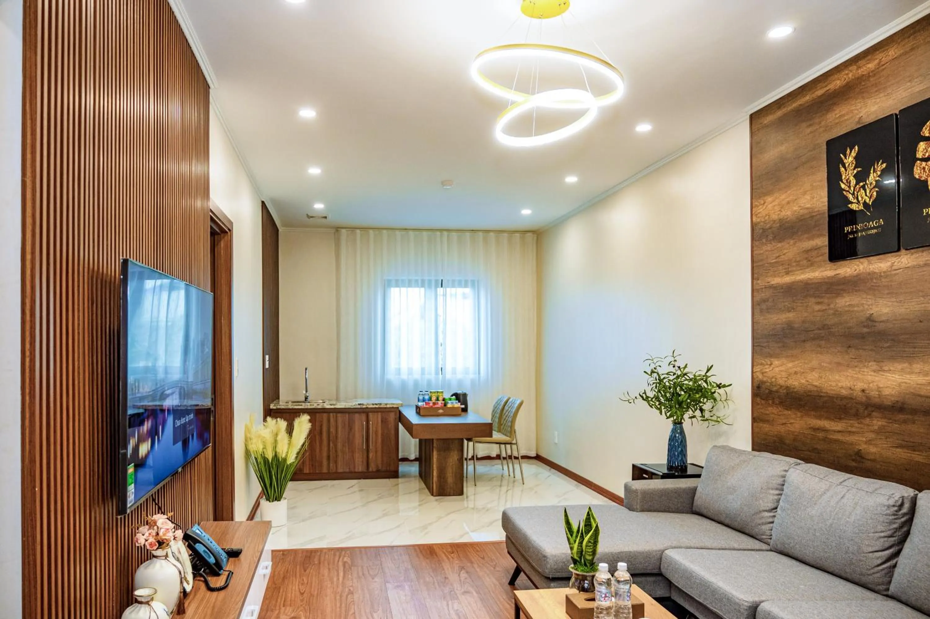 Living room in The King Hotel - Condotel Thai Nguyen