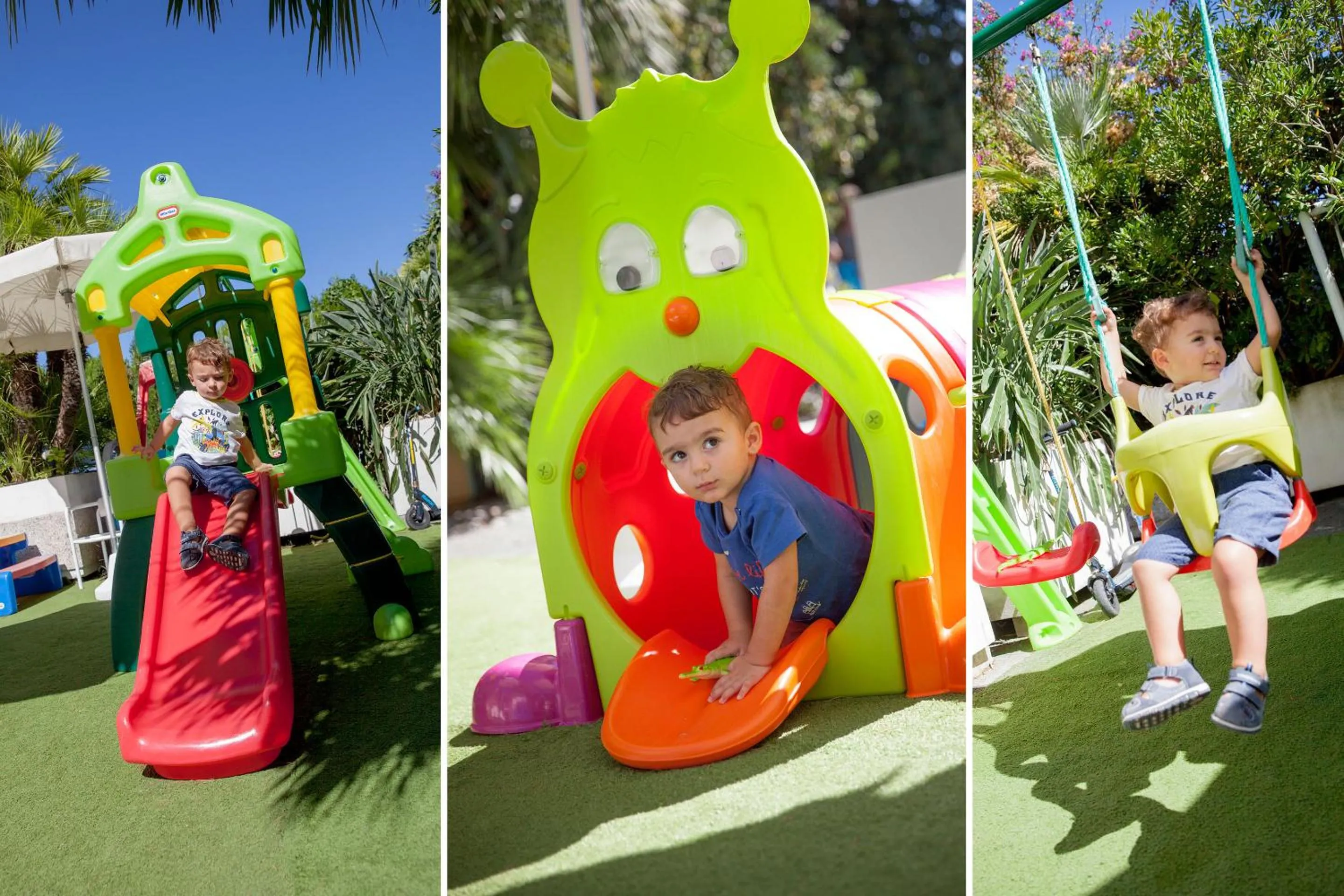 Children play ground in Hotel Caravelle Thalasso & Wellness