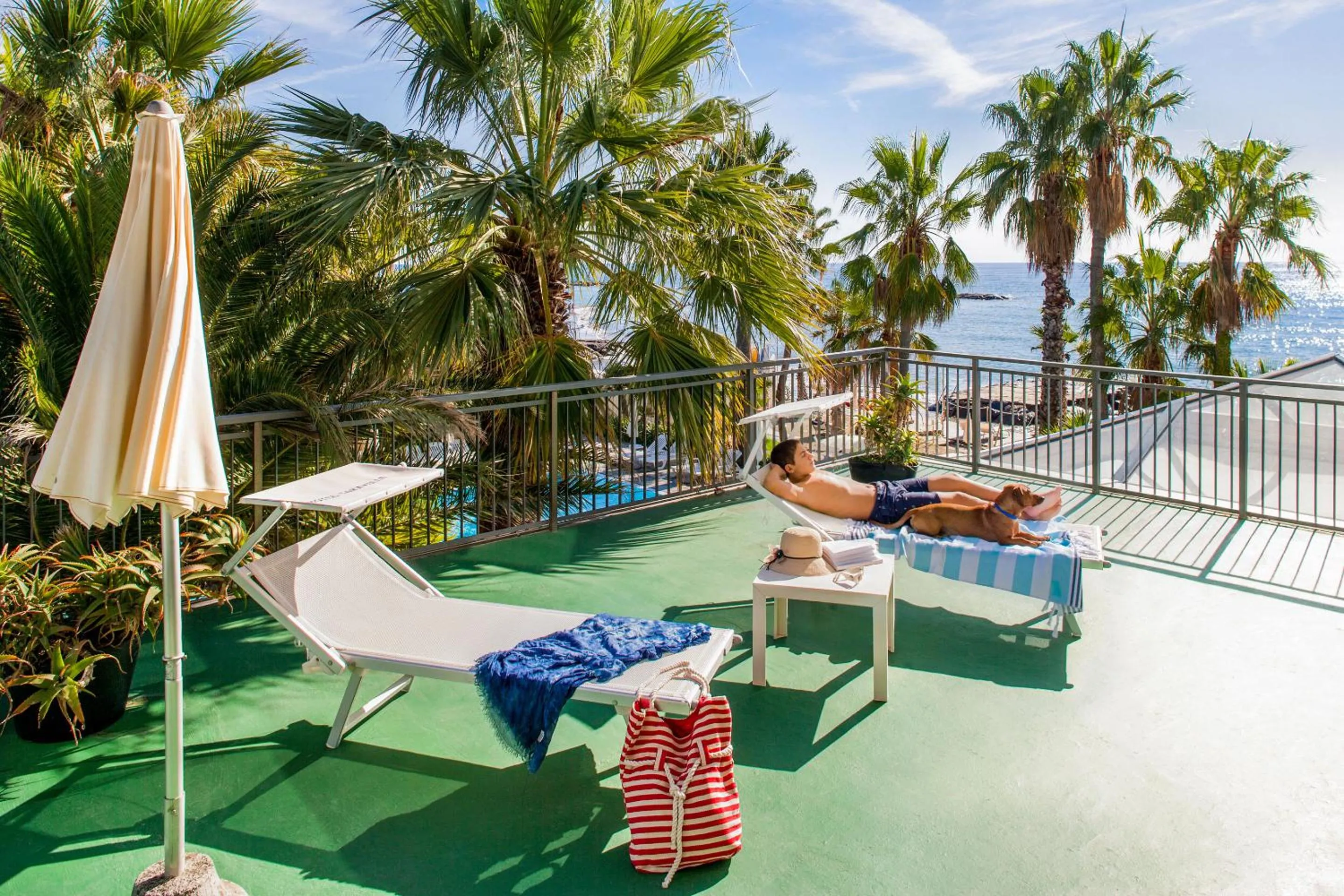 Balcony/Terrace in Hotel Caravelle Thalasso & Wellness