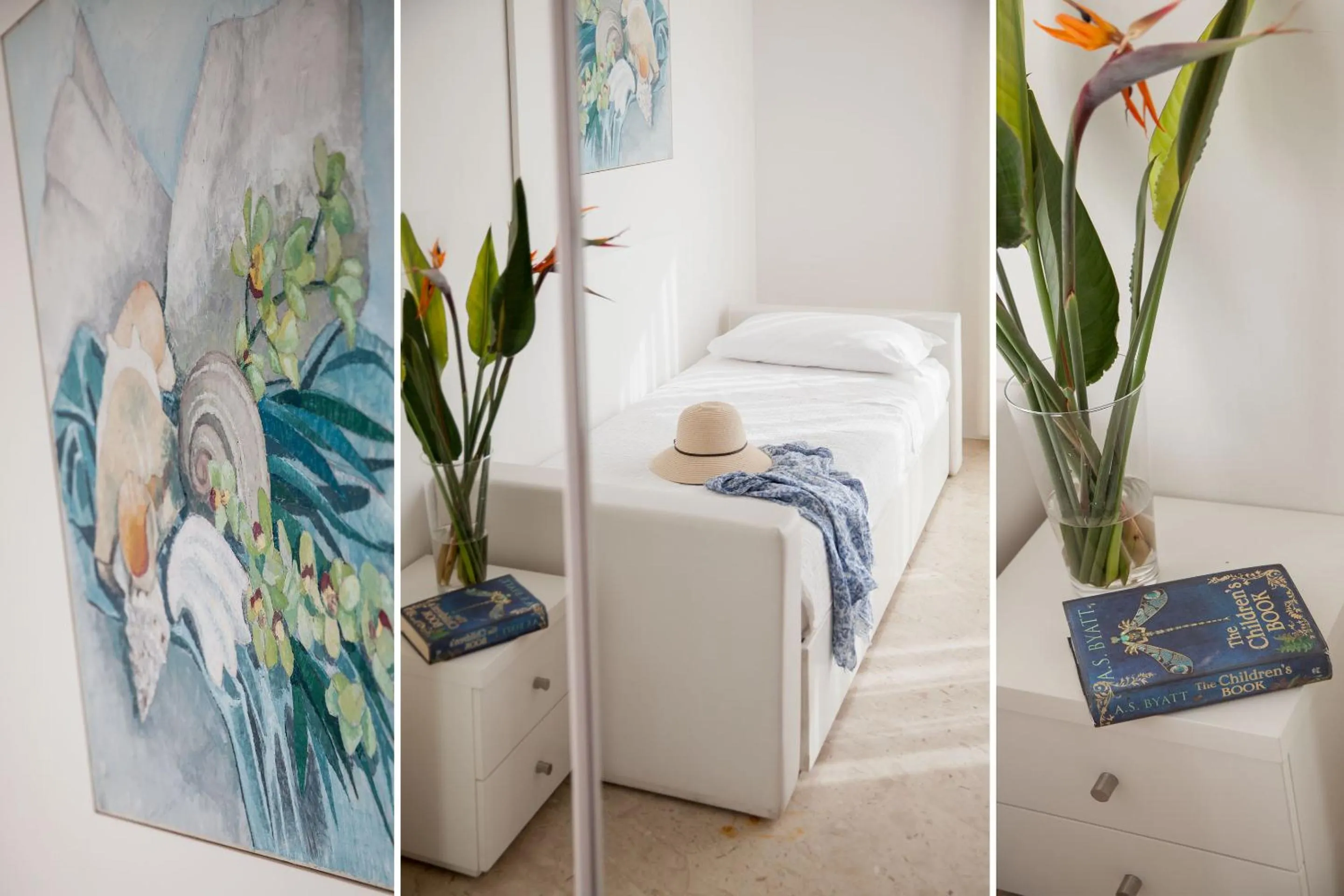 Bed in Hotel Caravelle Thalasso & Wellness