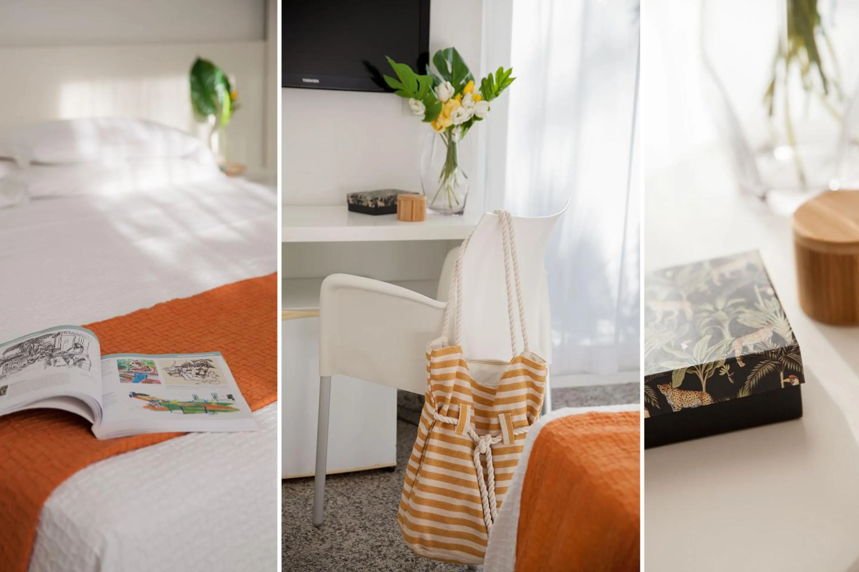 Bedroom, Bed in Hotel Caravelle Thalasso & Wellness