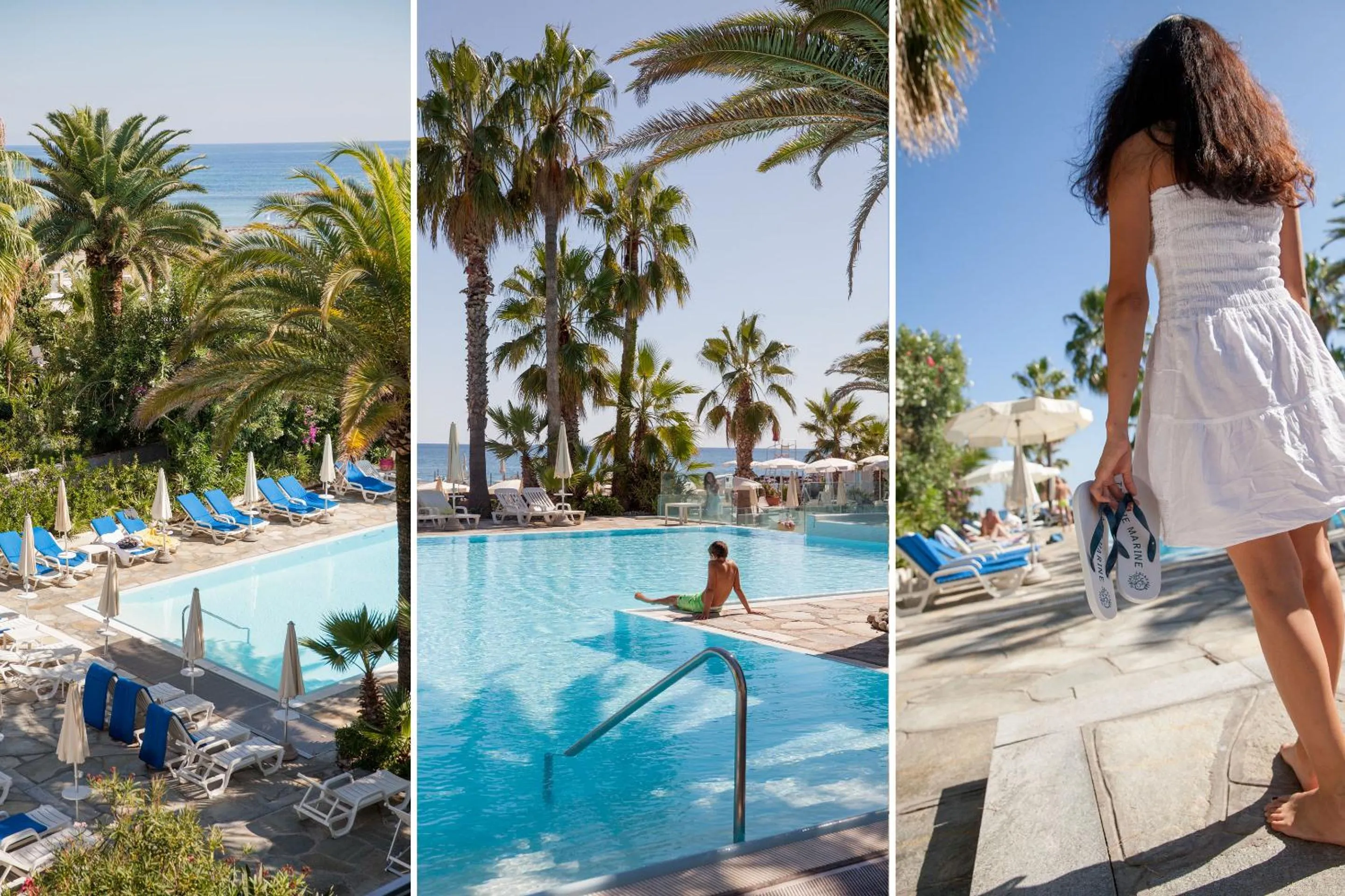 Swimming pool in Hotel Caravelle Thalasso & Wellness