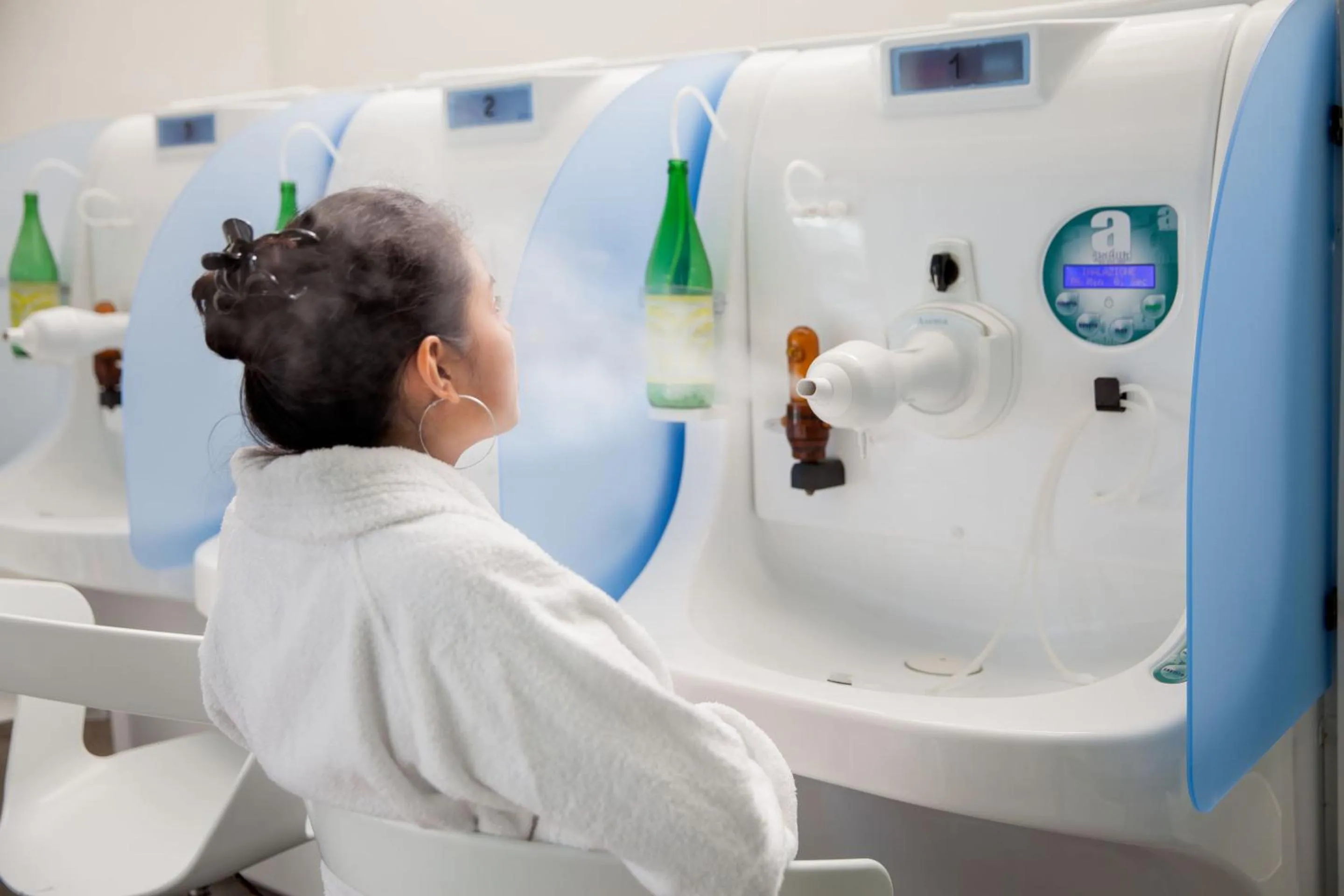 Steam room in Hotel Caravelle Thalasso & Wellness
