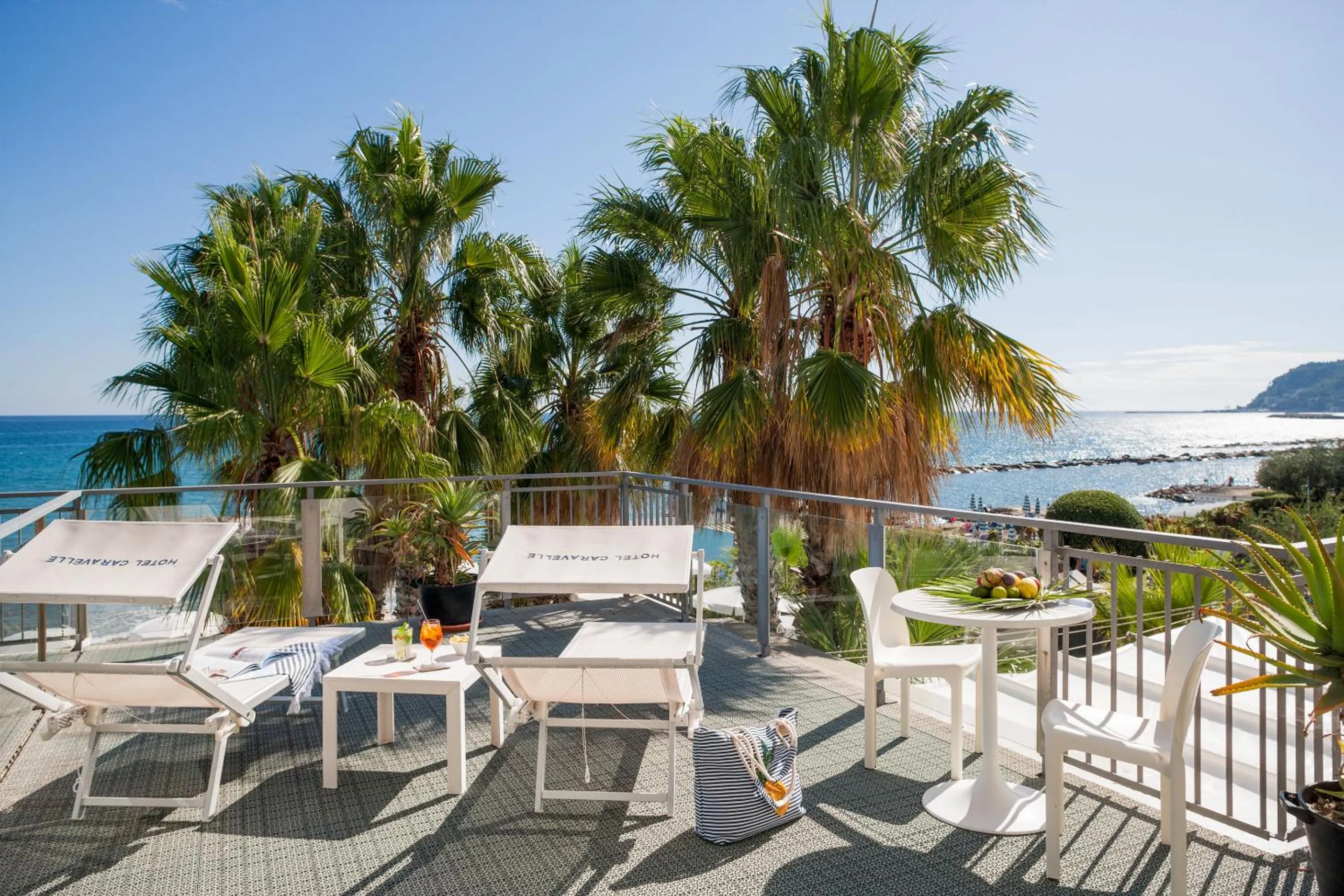 Balcony/Terrace in Hotel Caravelle Thalasso & Wellness