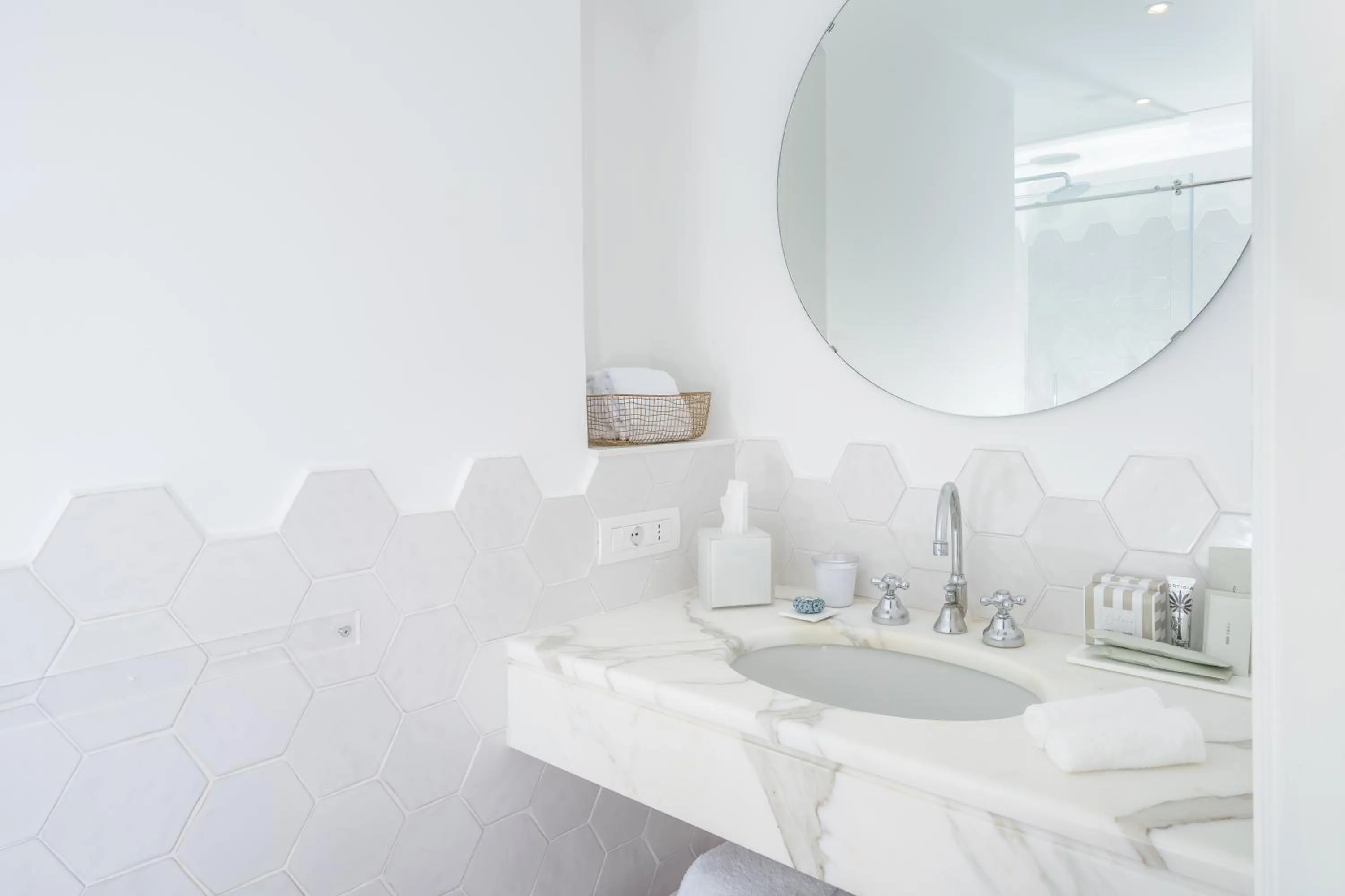 Bathroom in Hotel Belair