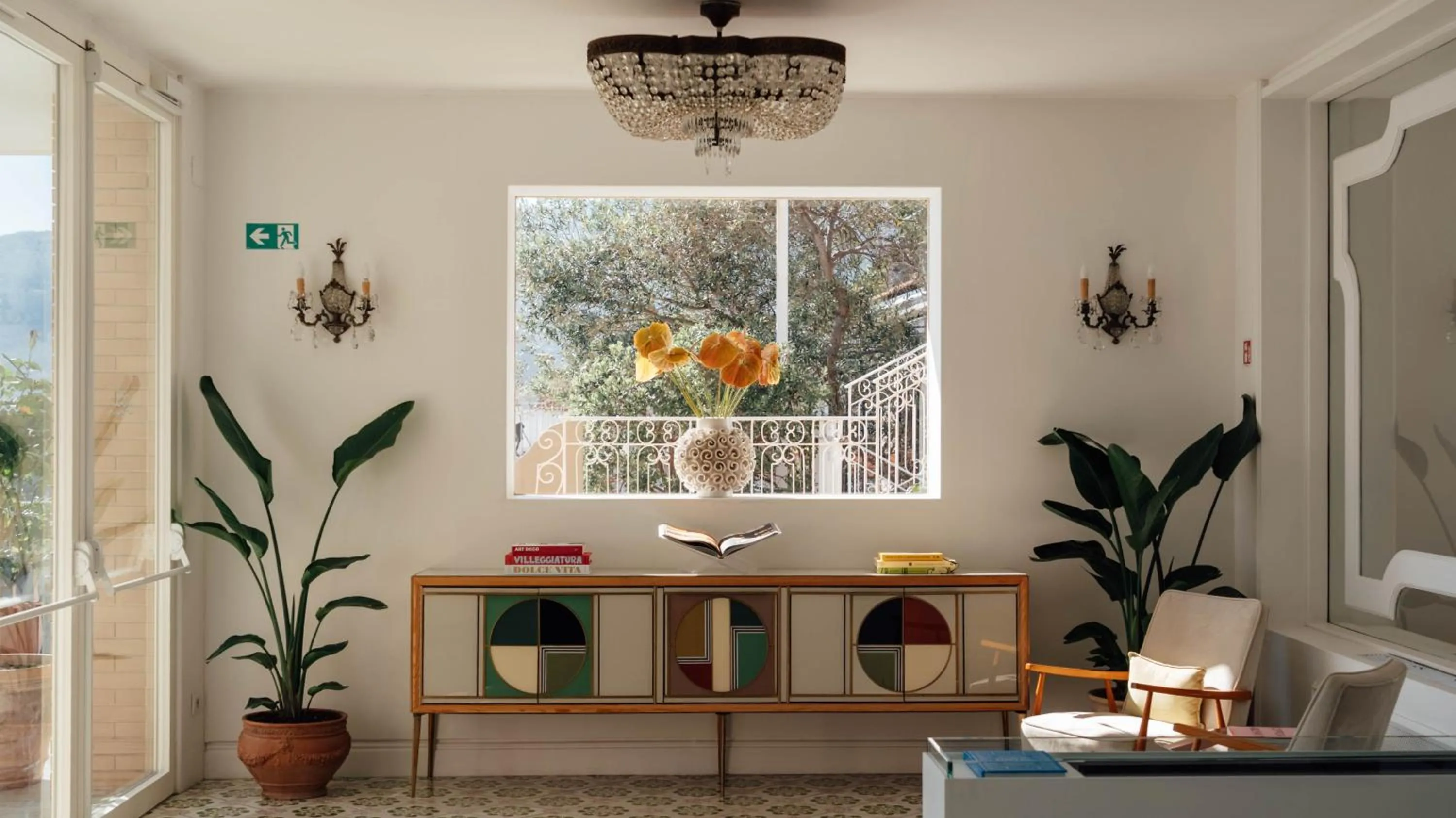 Living room in Hotel Belair
