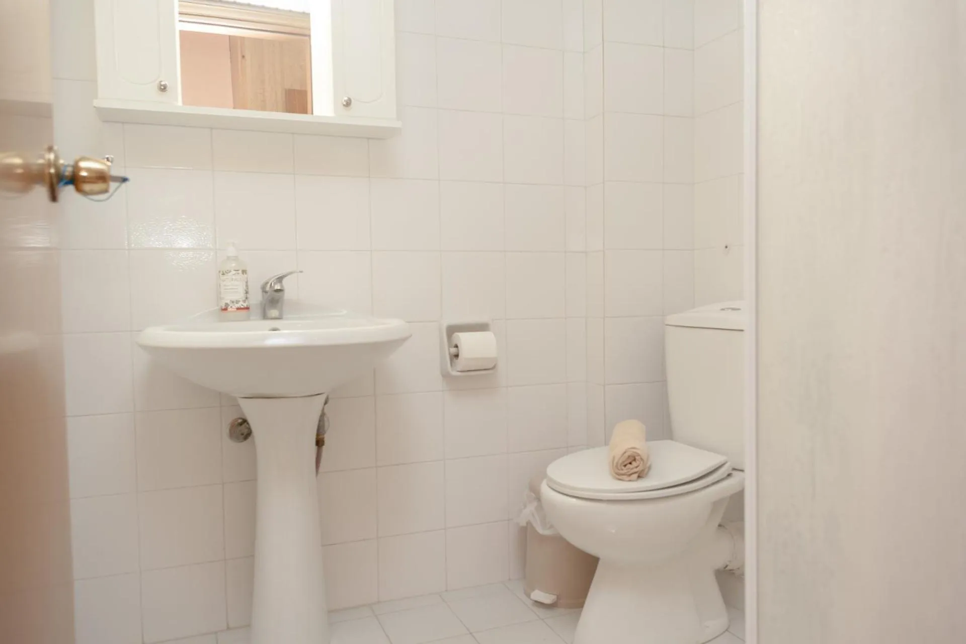 Bathroom in Hotel Karagiannis