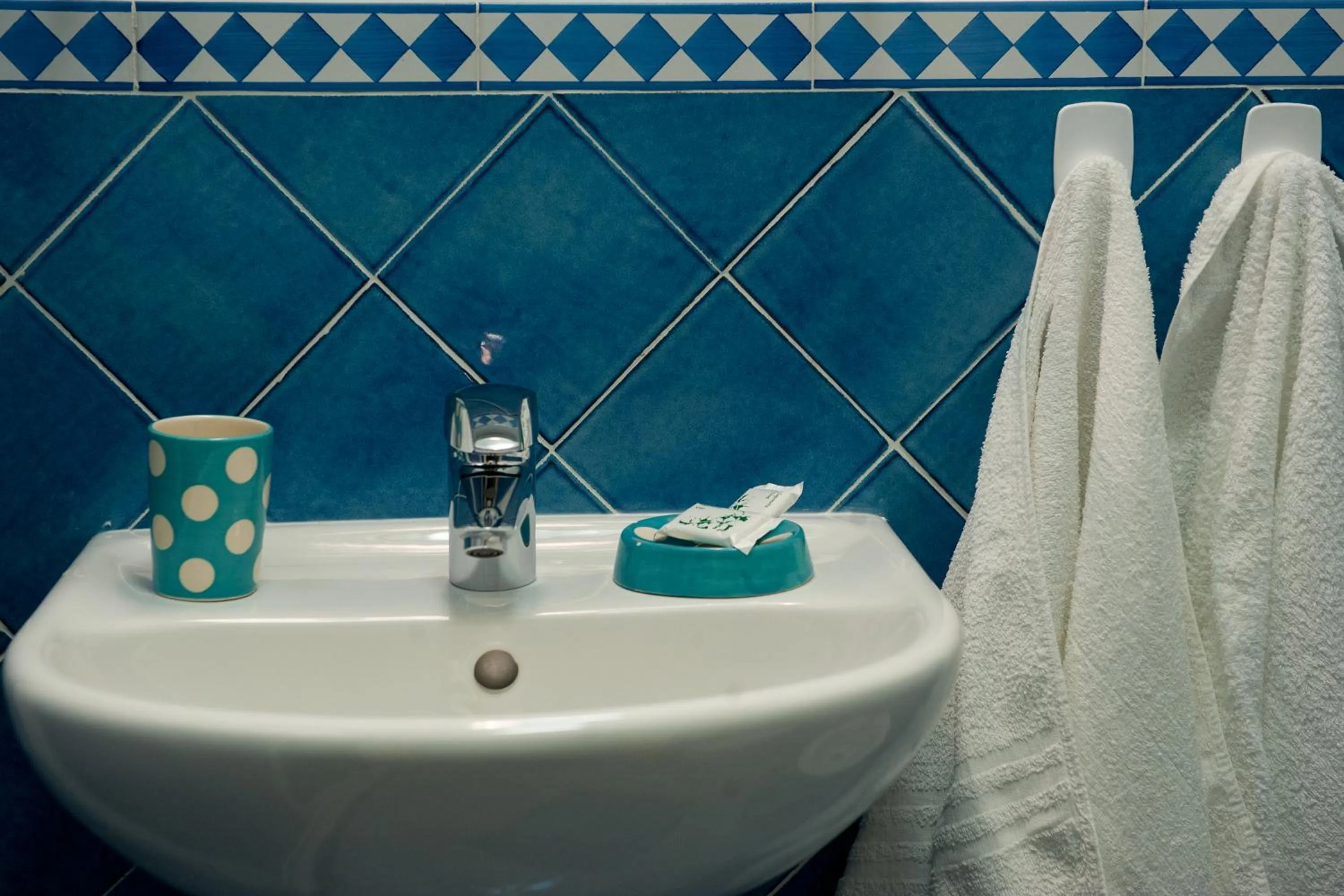 Bathroom in Hotel De Rosa