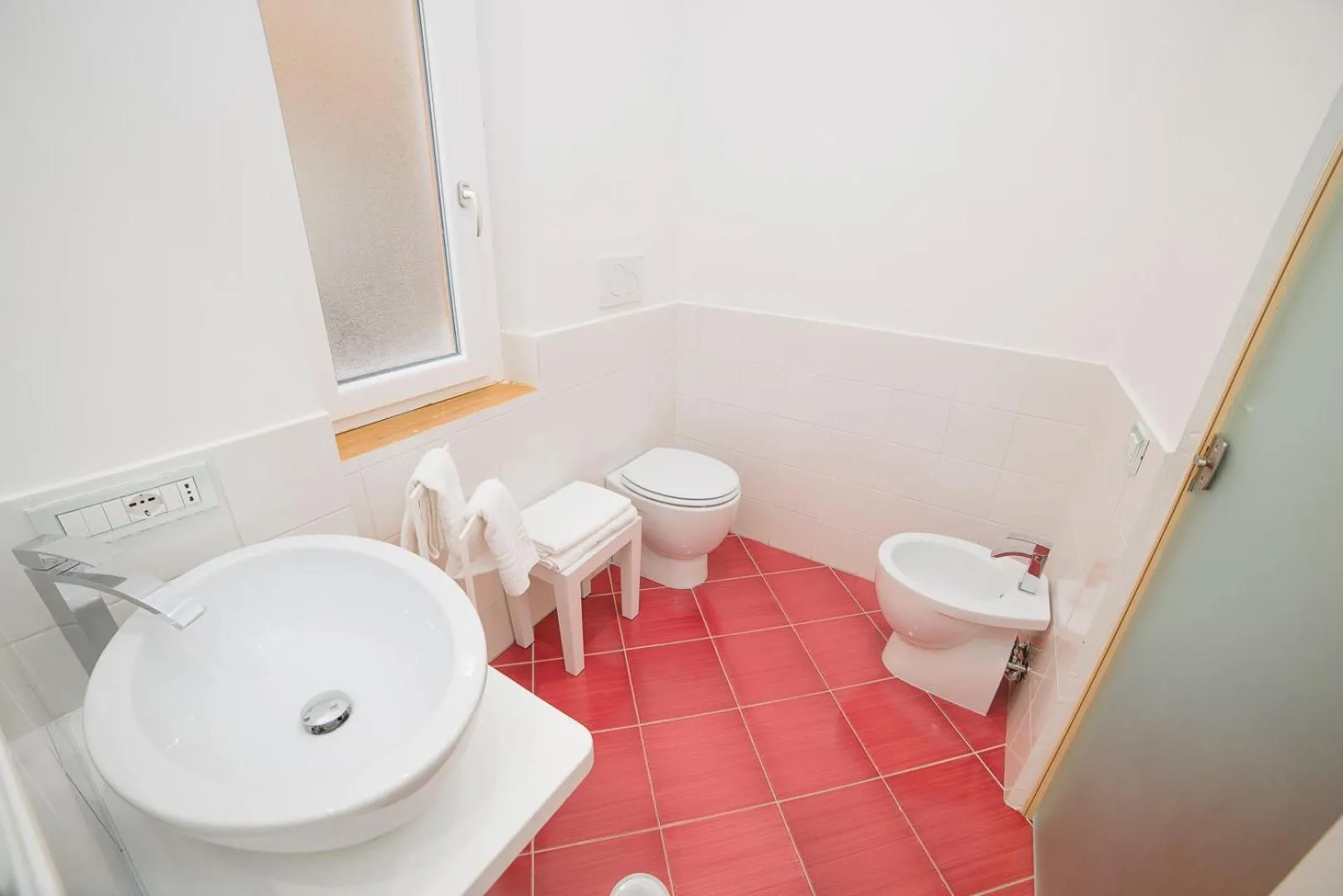 Bathroom in Hotel De Rosa