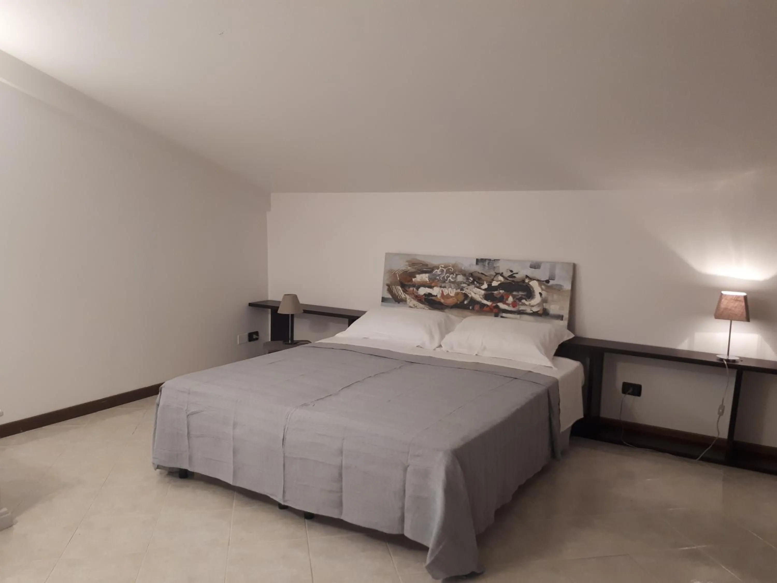 Bed in Hotel Kristall