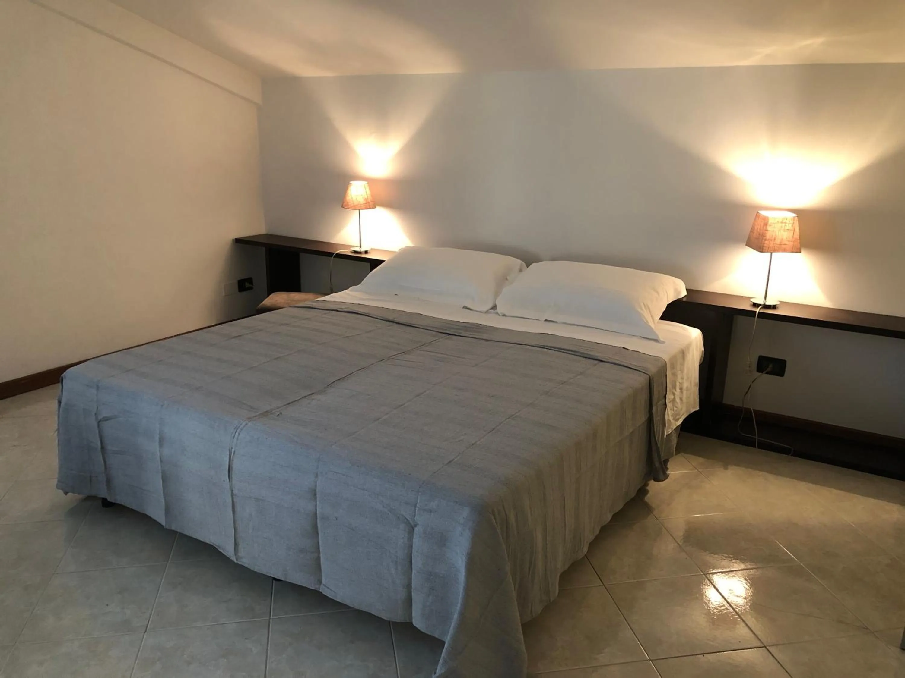 Bed in Hotel Kristall