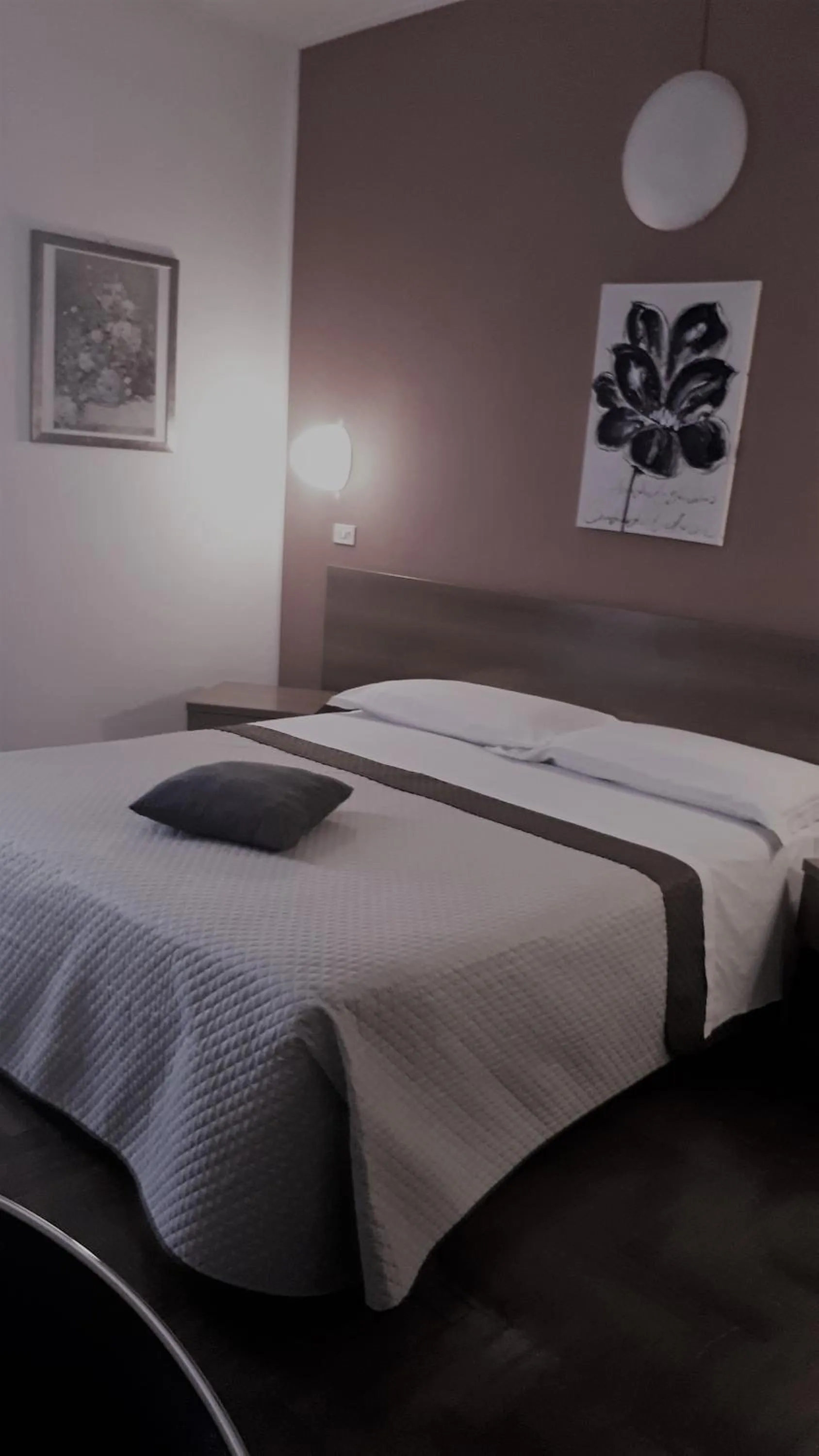 Bed in Hotel Kristall