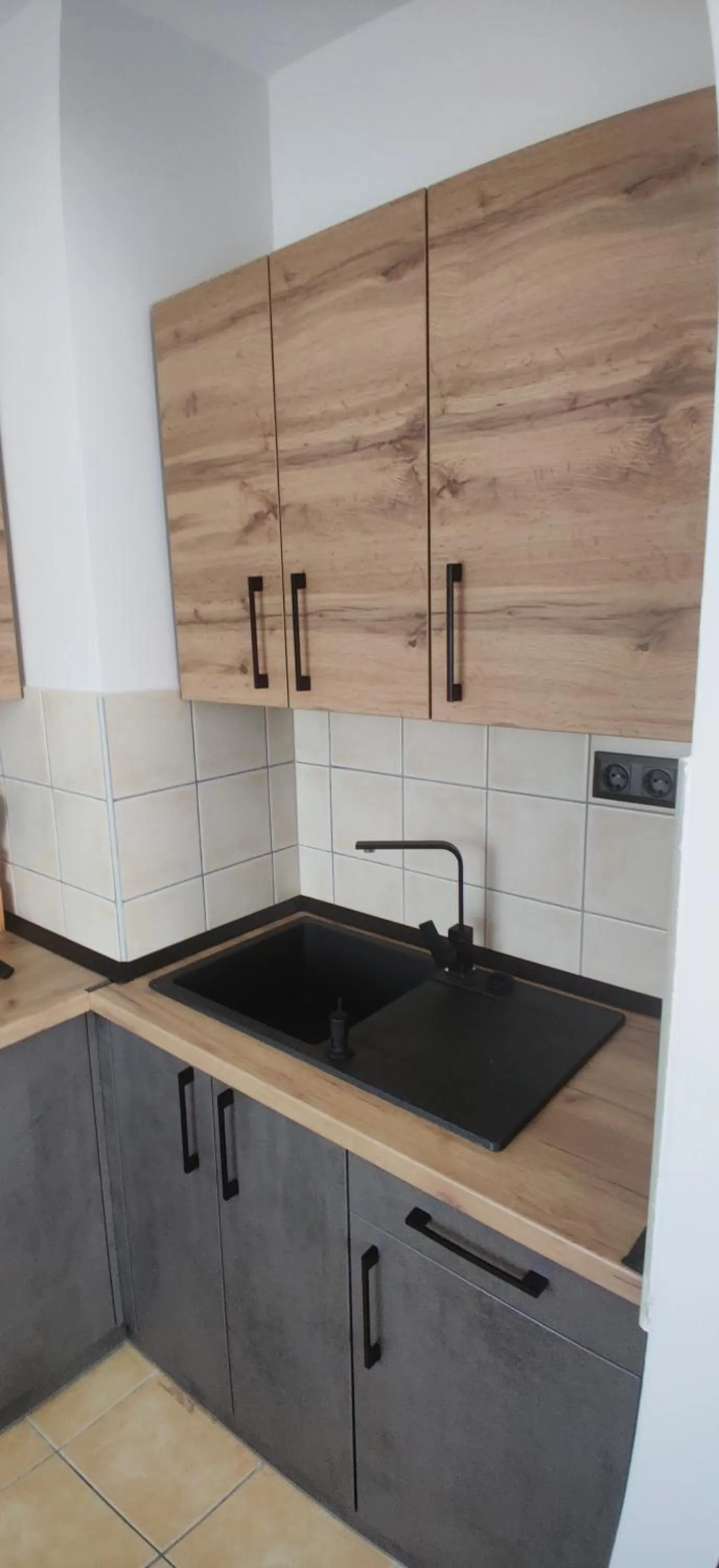 Kitchen or kitchenette in Áron Apartman-Zalakaros