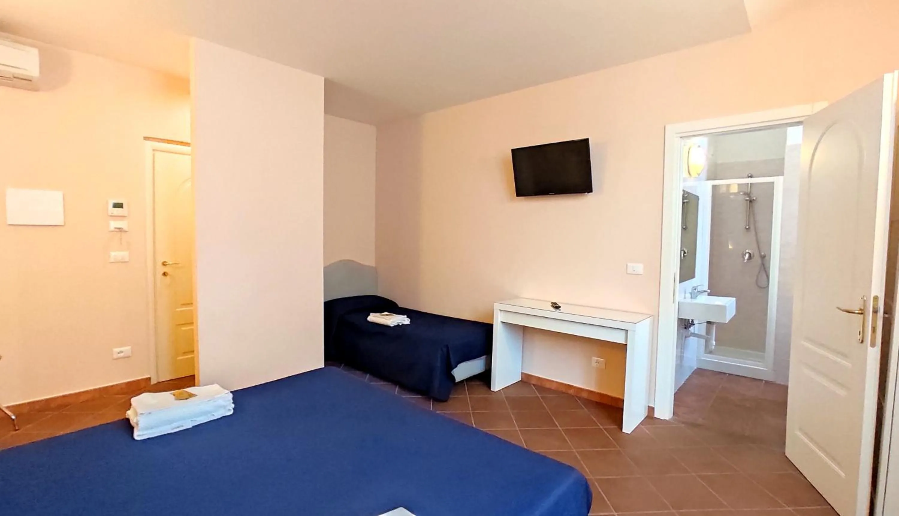 Bed in Hotel Rita Major