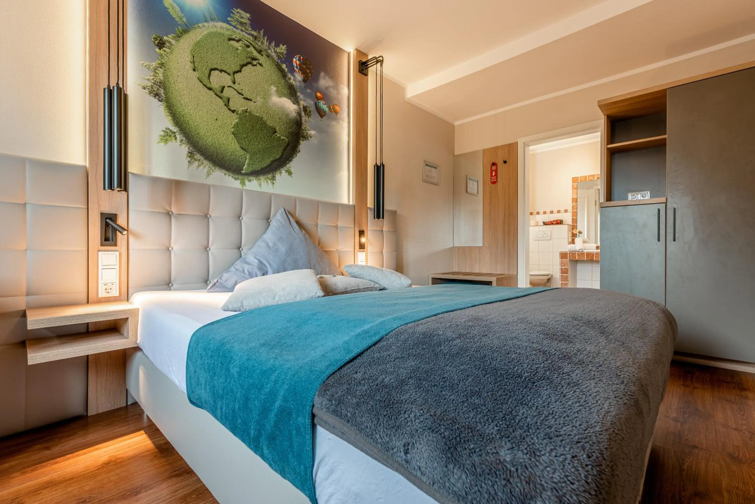 Bed in Hotel auszeit Neunkirchen-Seelscheid
