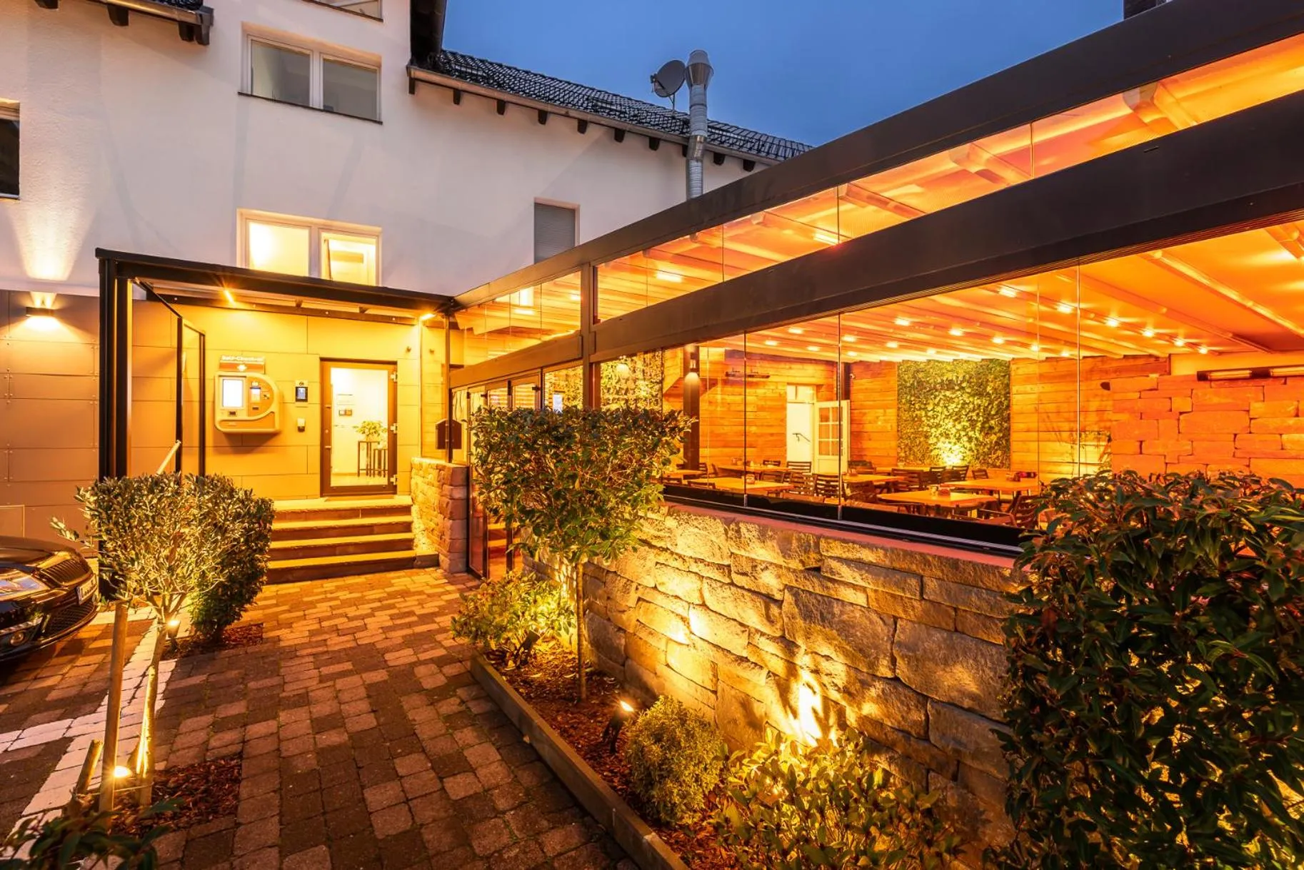 Balcony/Terrace in Hotel auszeit Neunkirchen-Seelscheid