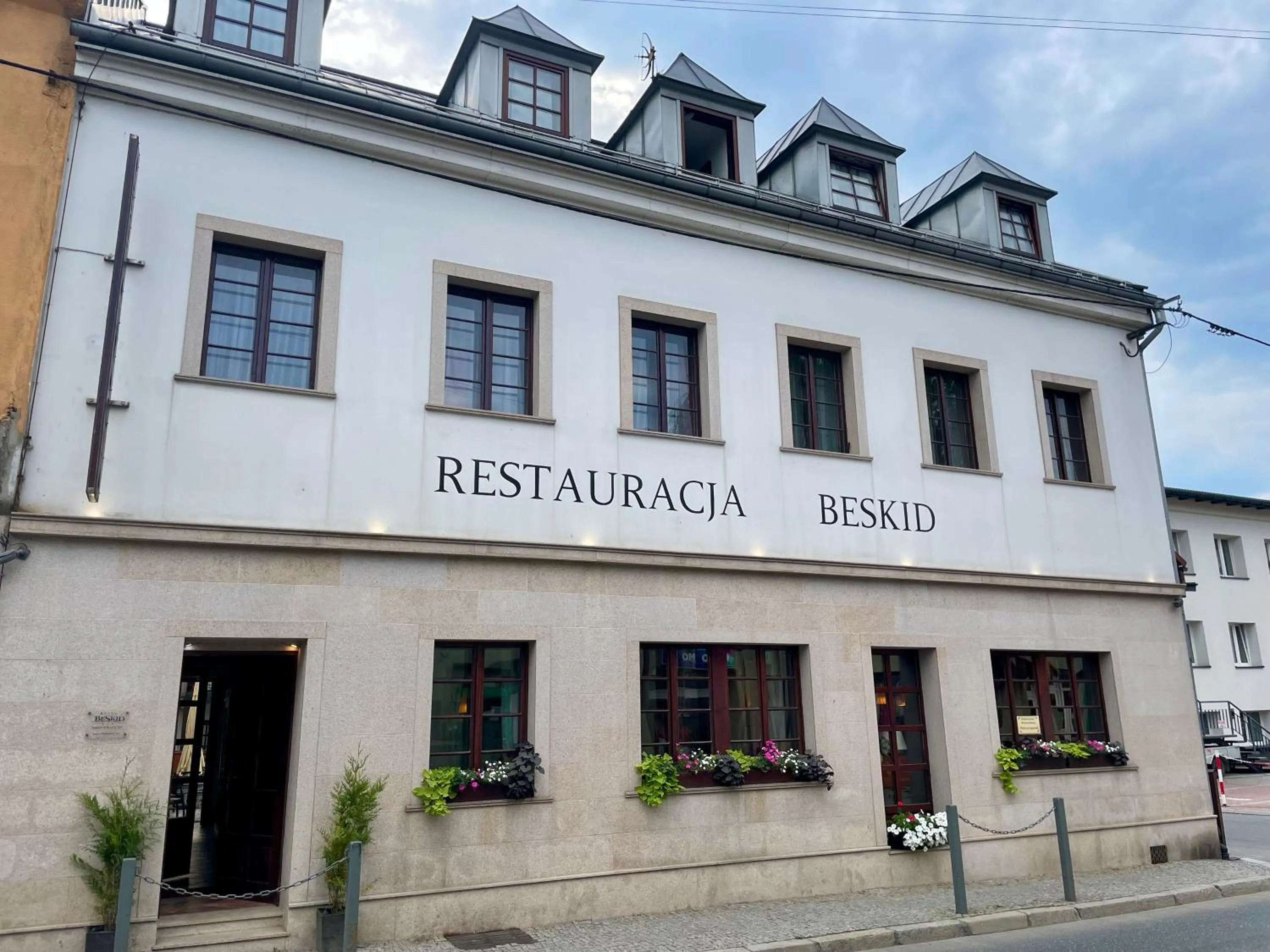 Property building in Hotel Beskid