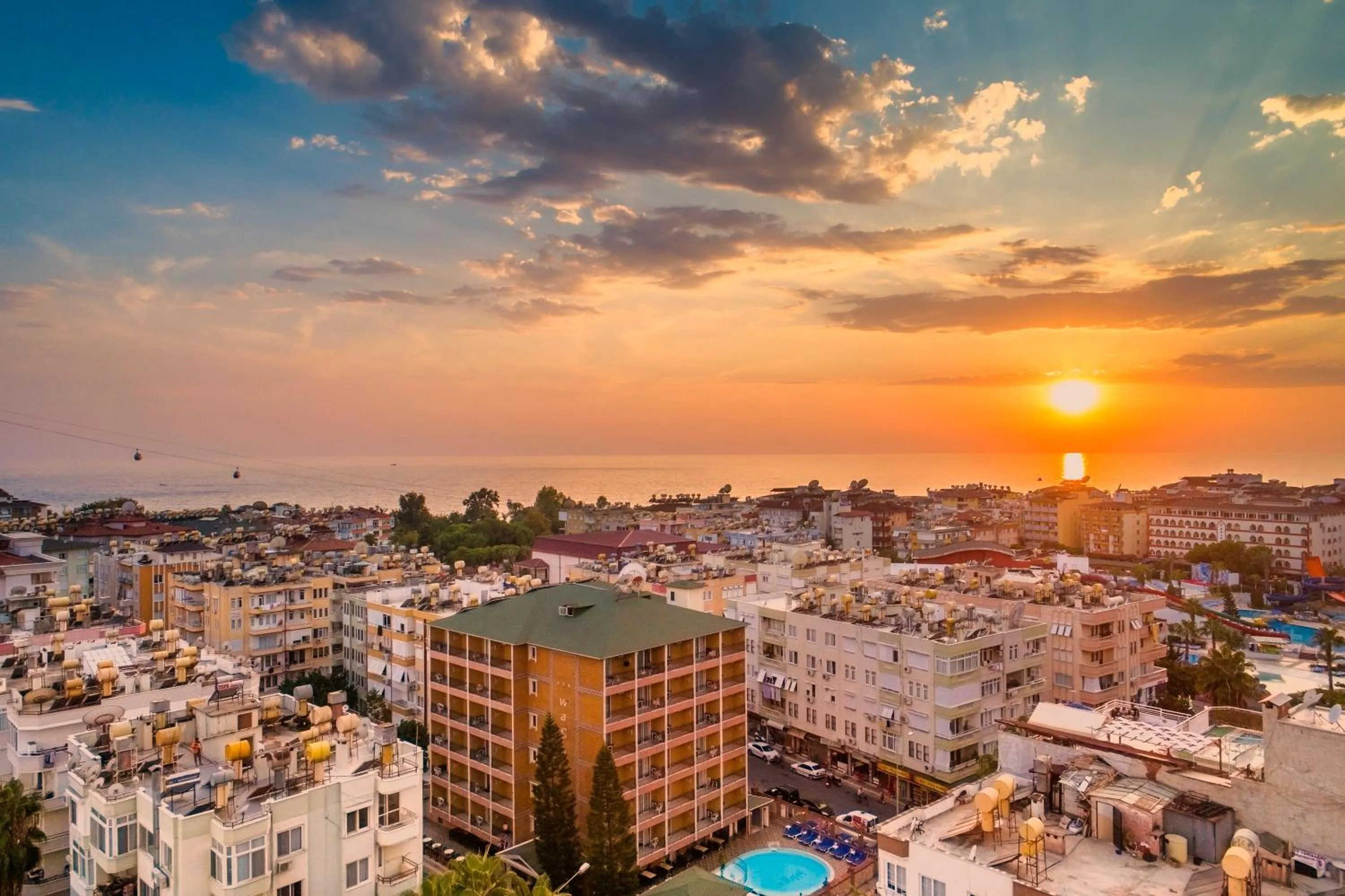 Bird's eye view in Wasa Hotel