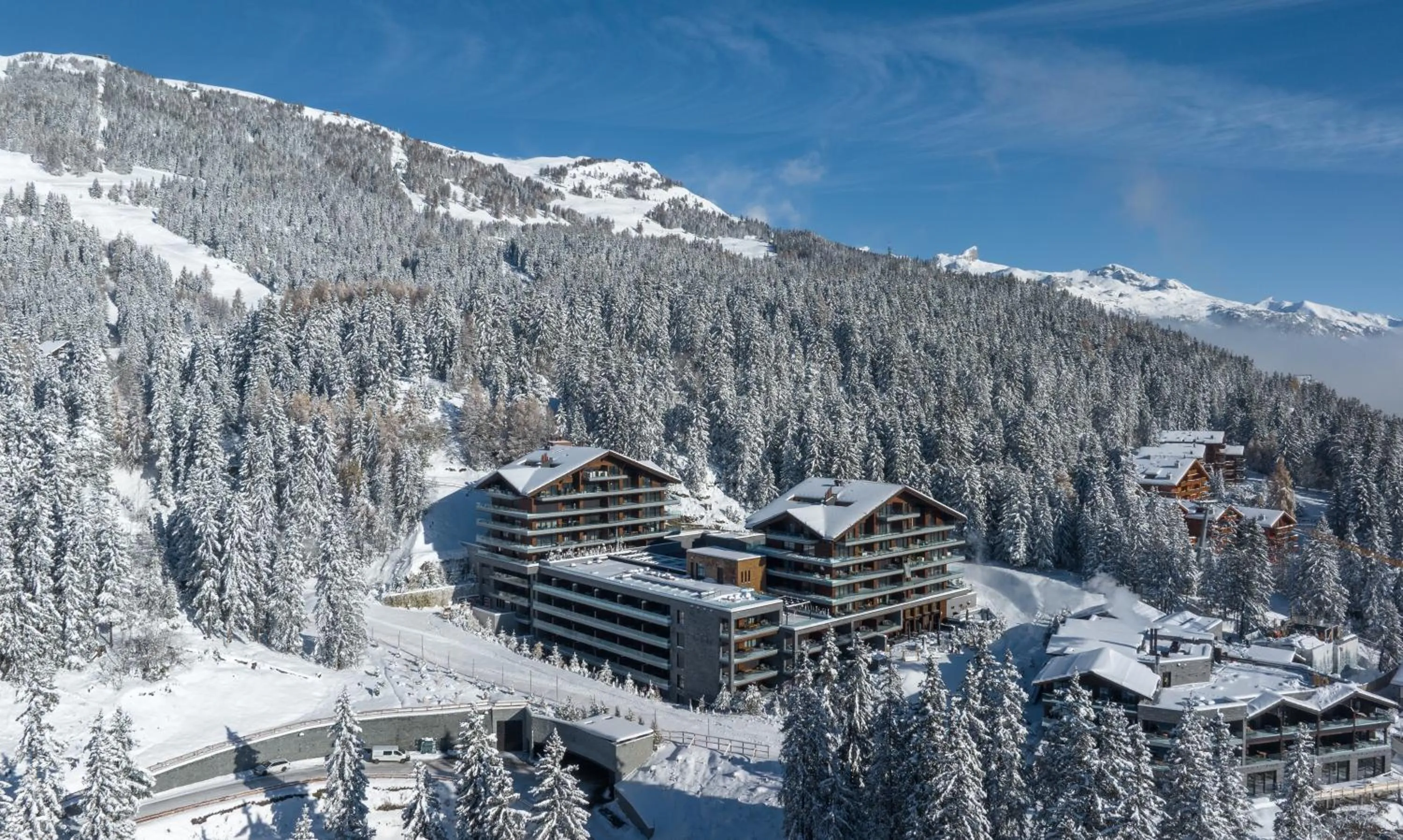 Property building in Six Senses Crans-Montana