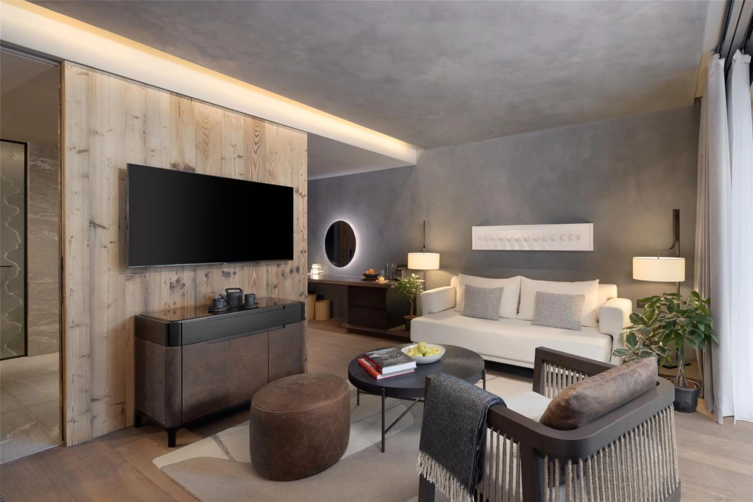 Bedroom in Six Senses Crans-Montana