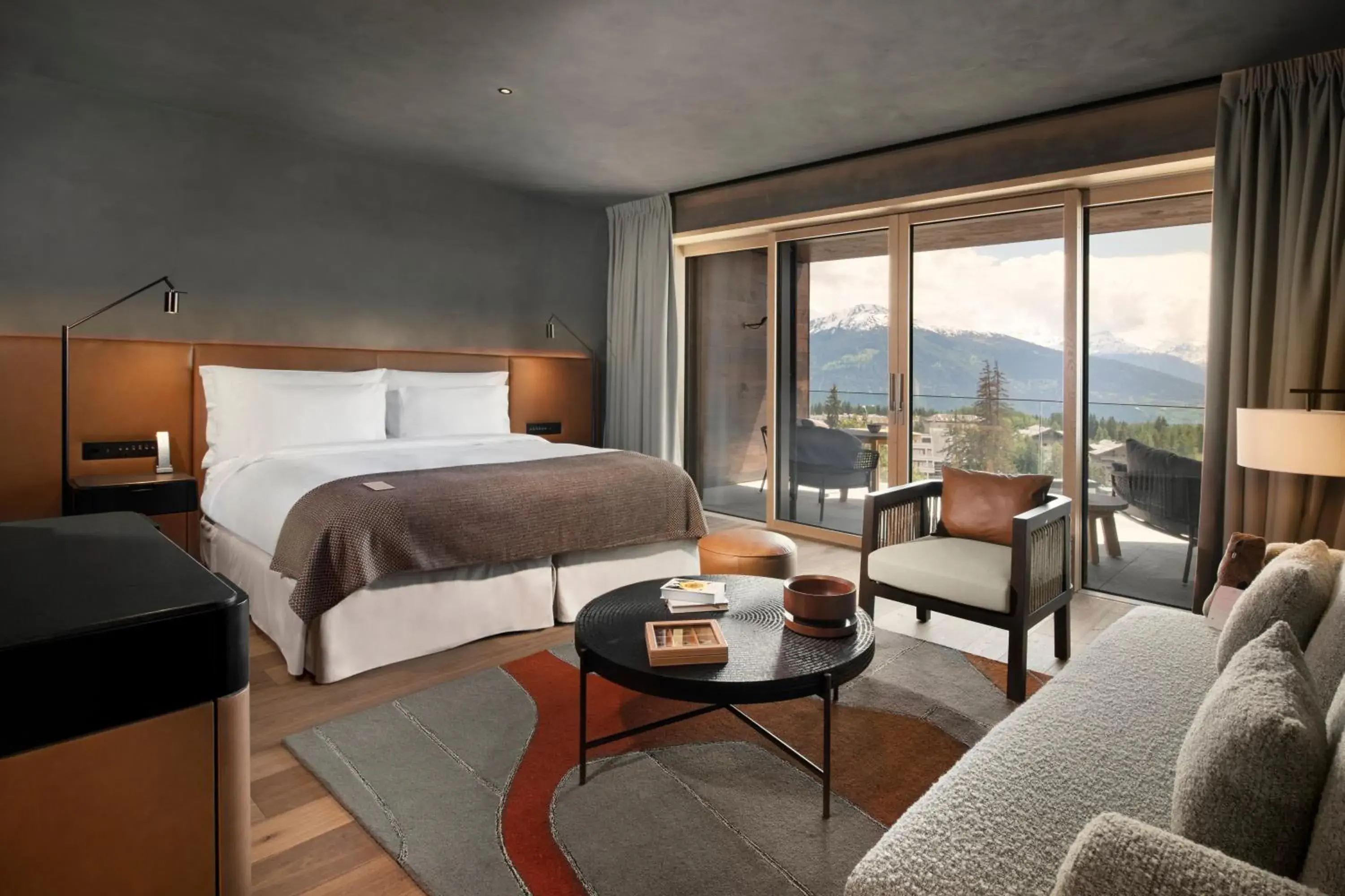 Superior Terrace in Six Senses Crans-Montana Superior Terrace in Six Senses Crans-Montana