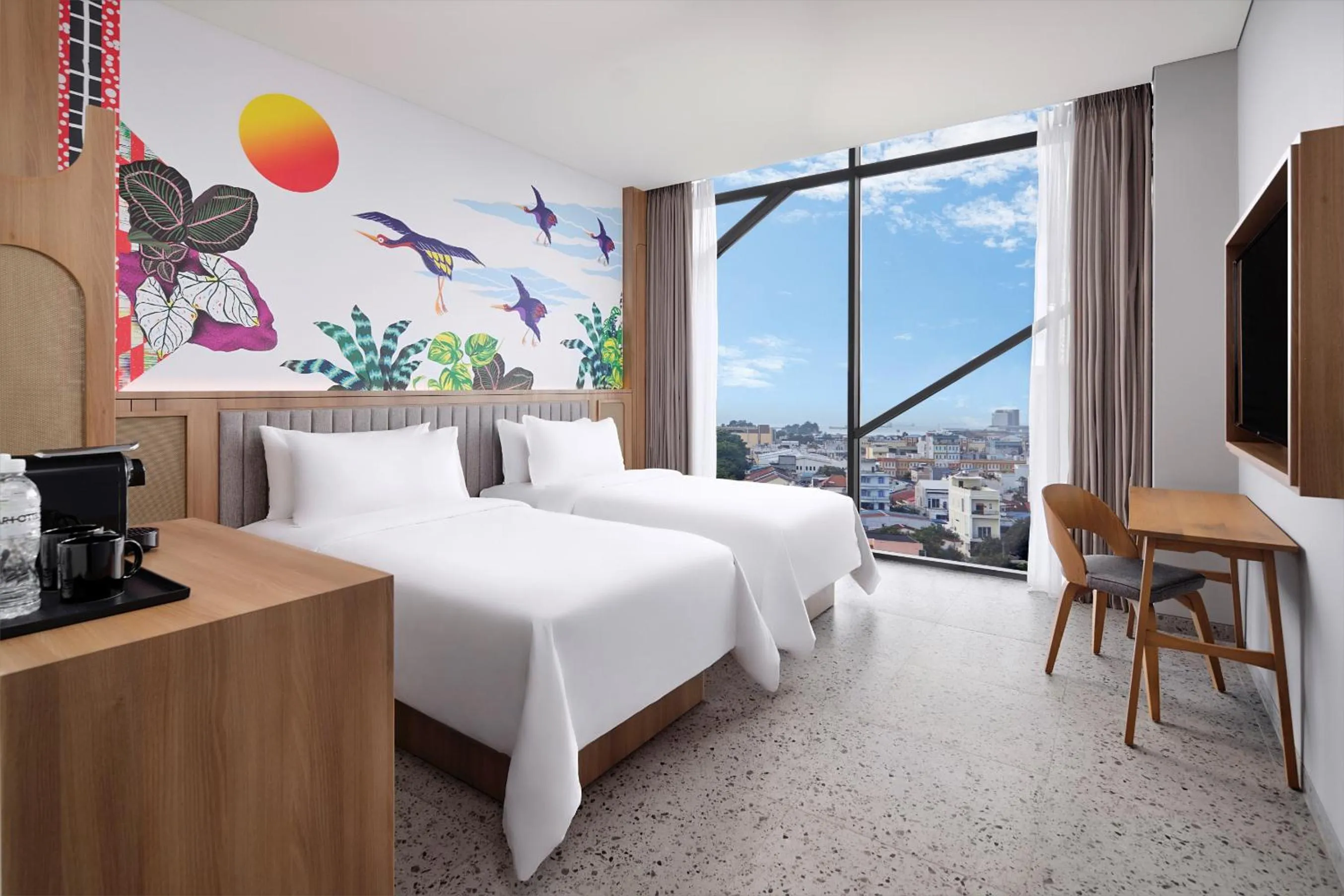 Bed in ARTOTEL Batam