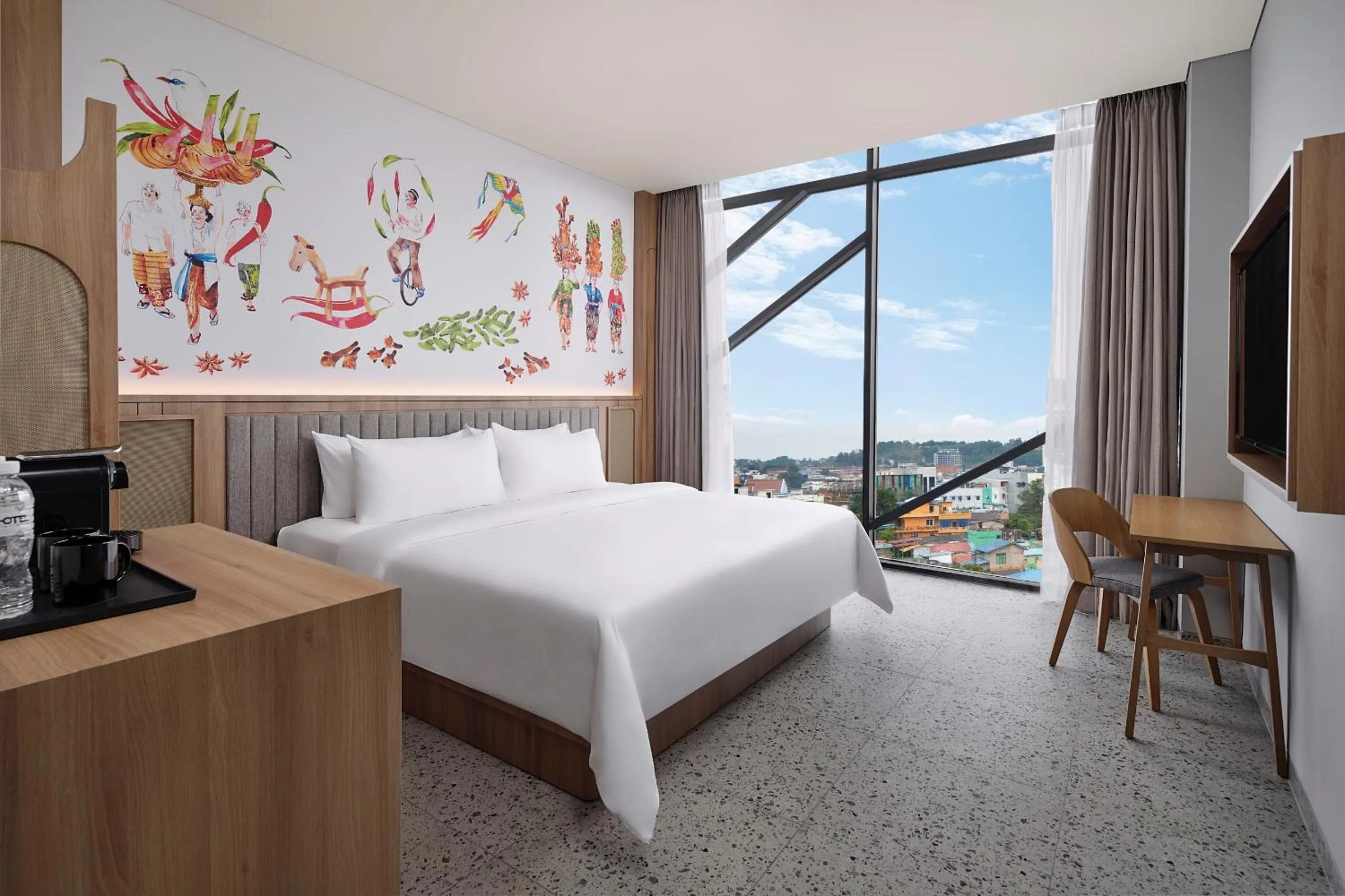 Bed in ARTOTEL Batam