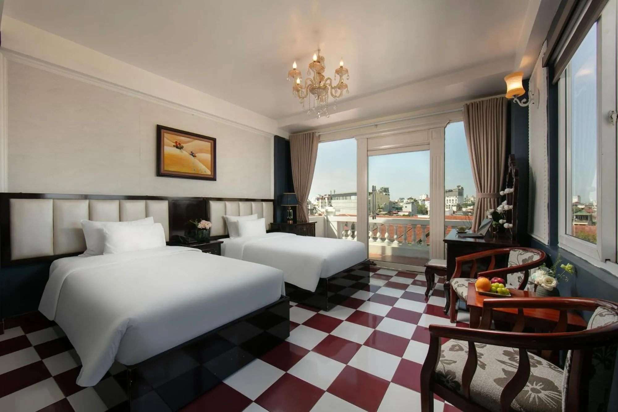 Bed in Delica Premium Hotel