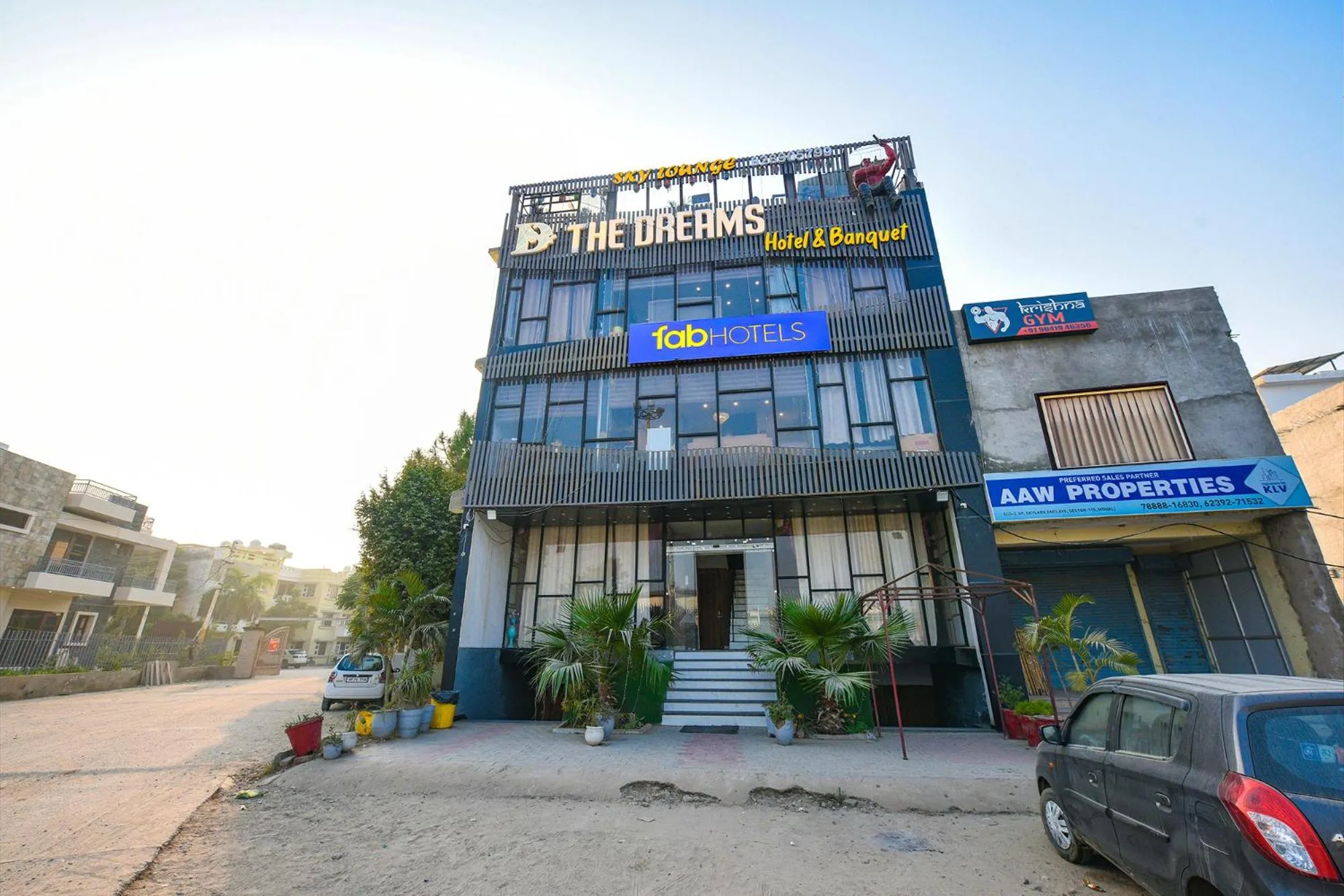 Property building in FabHotel The Dreams