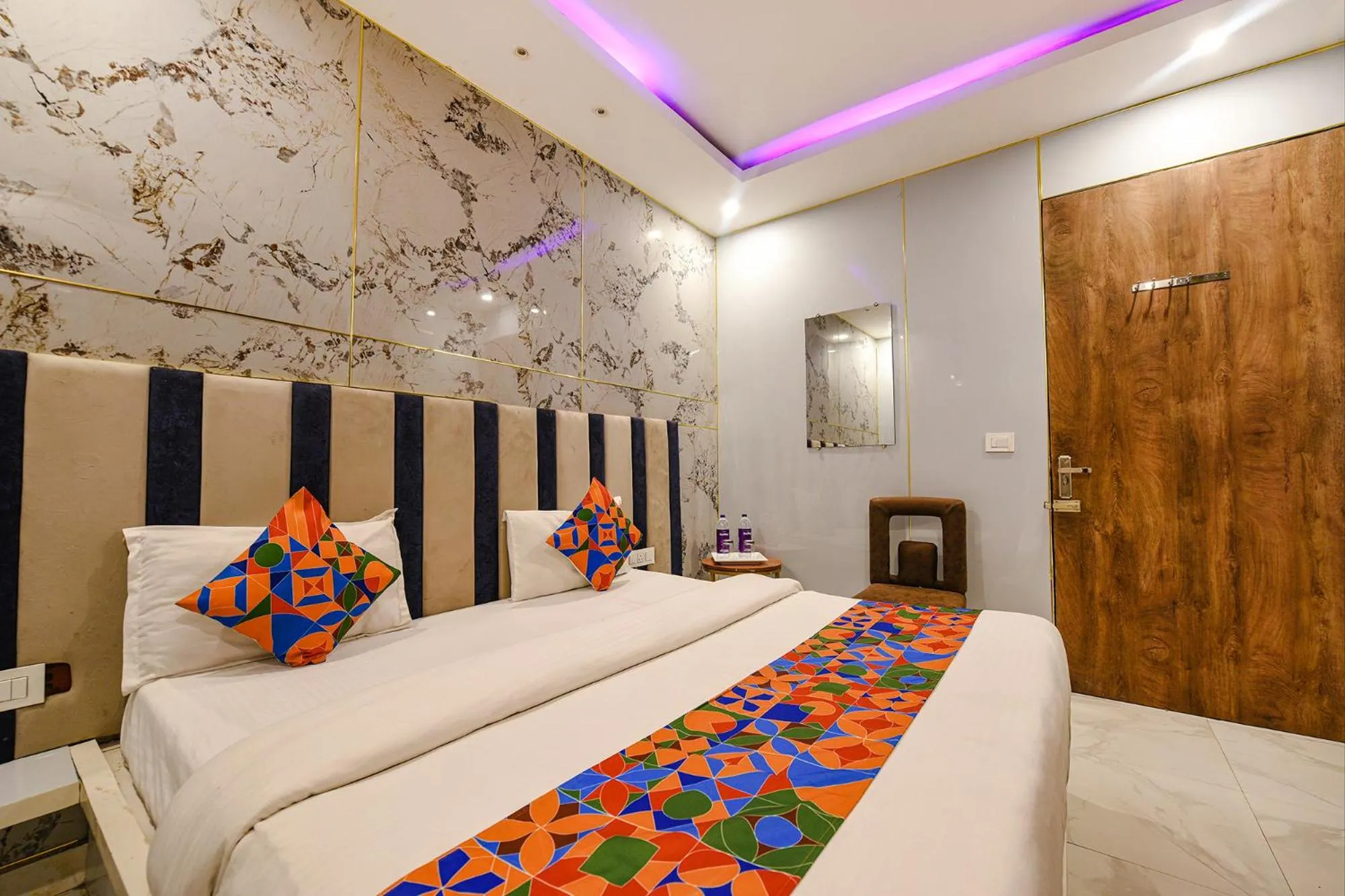 Bed in FabHotel The Dreams