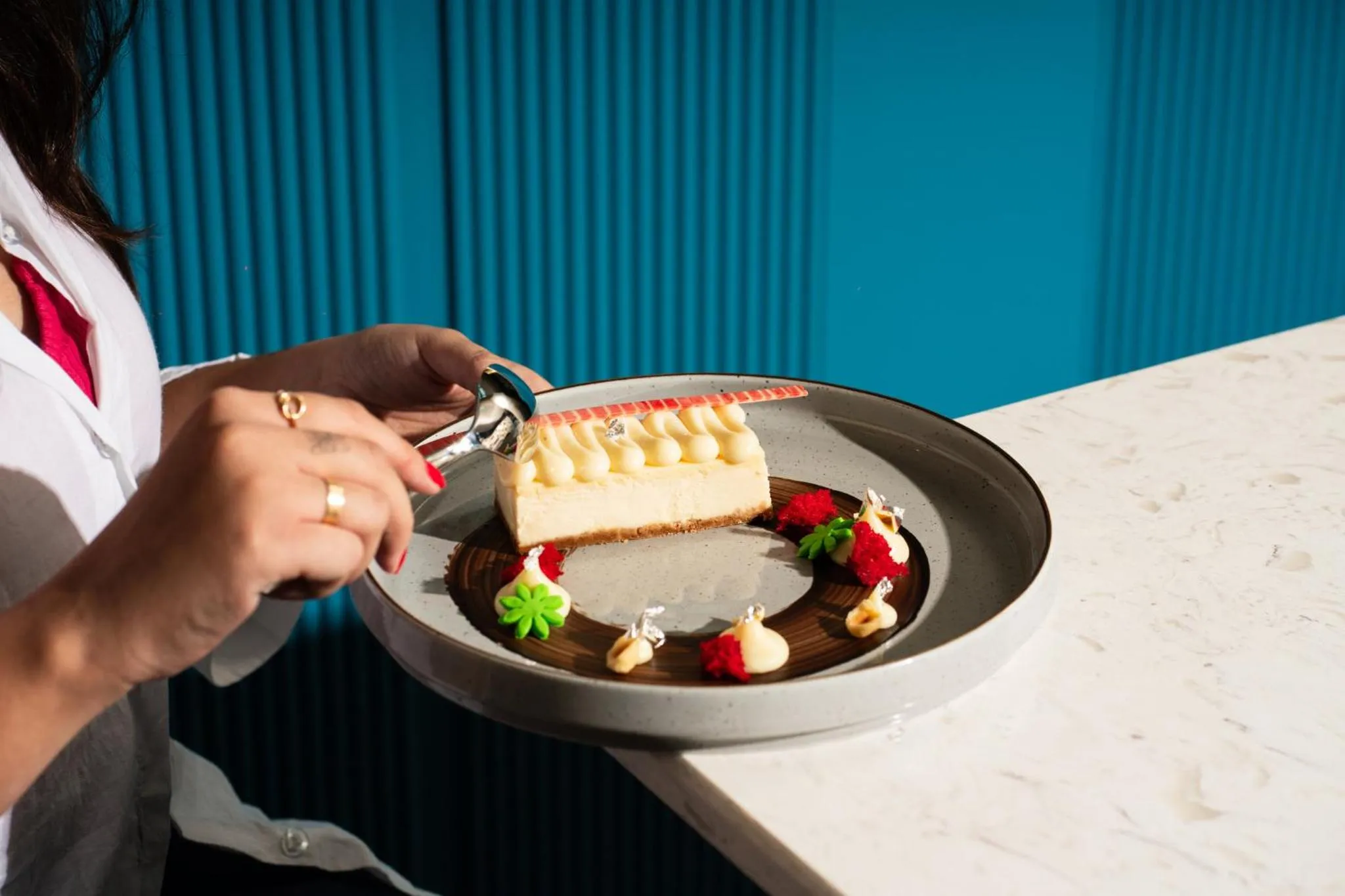 Restaurant/places to eat in Crowne Plaza Ahmedabad City Centre by IHG