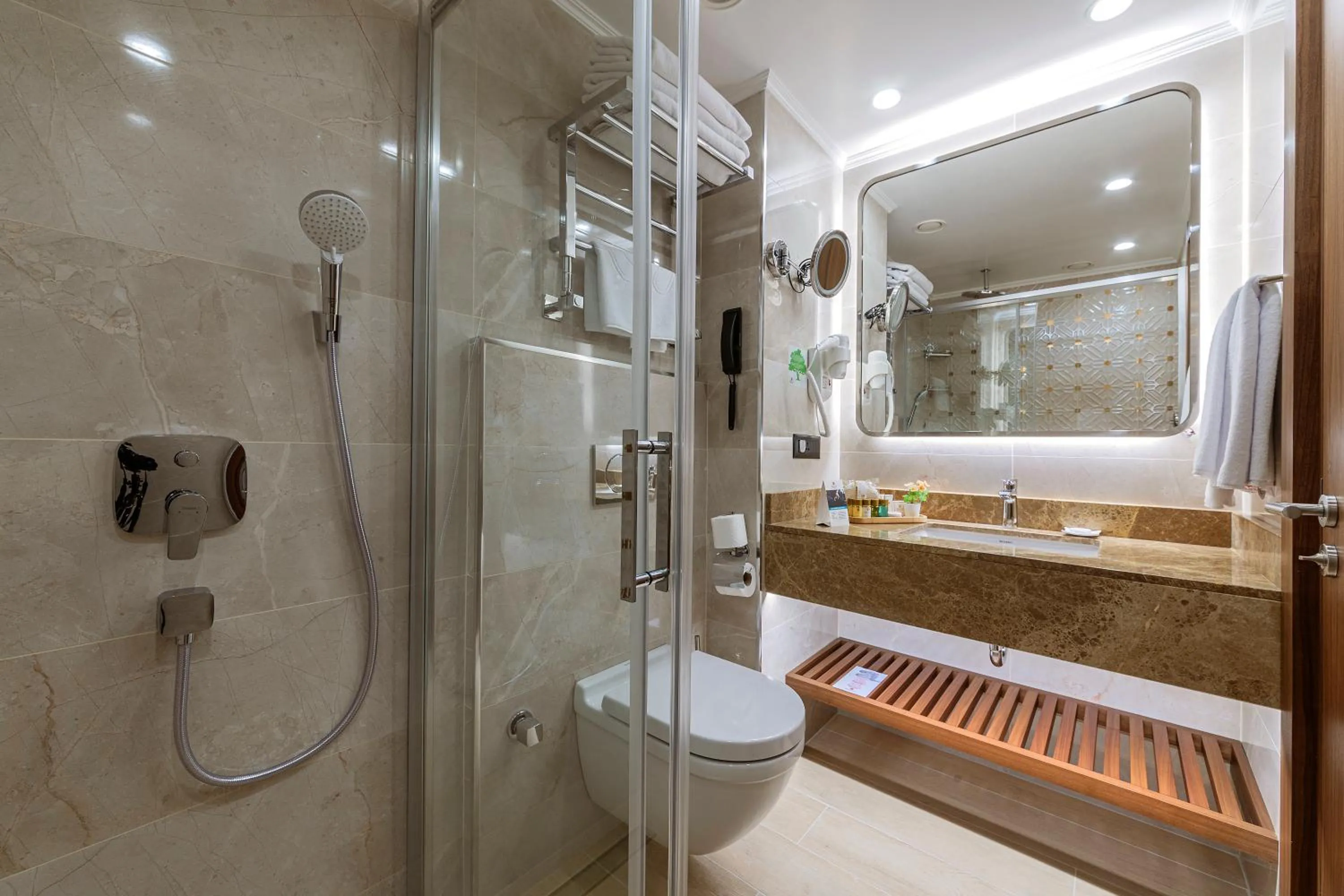 Bathroom in Mukarnas Pera Hotel