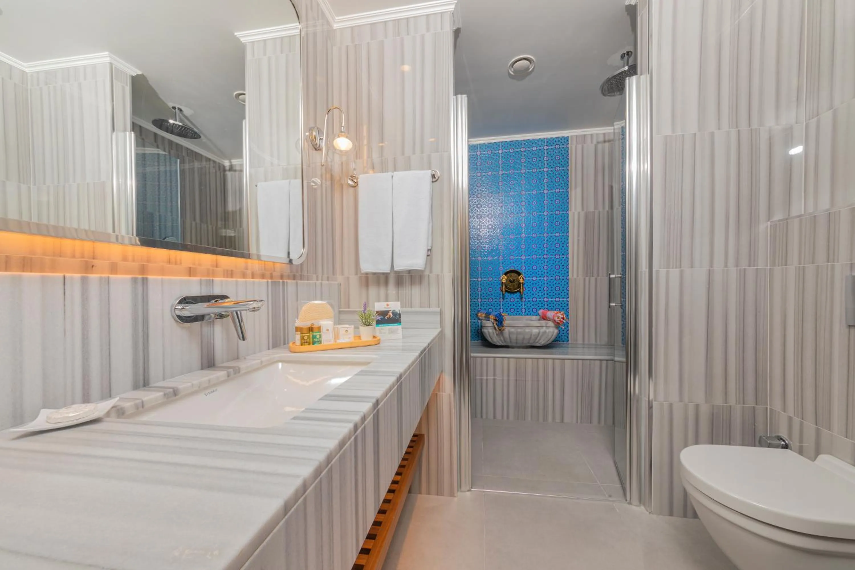 Bathroom in Mukarnas Pera Hotel