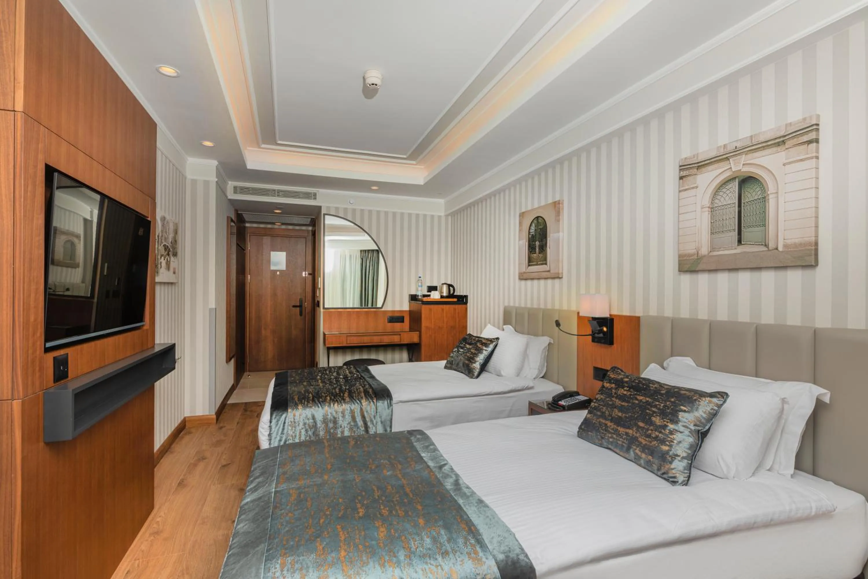 TV and multimedia, Bed in Mukarnas Pera Hotel