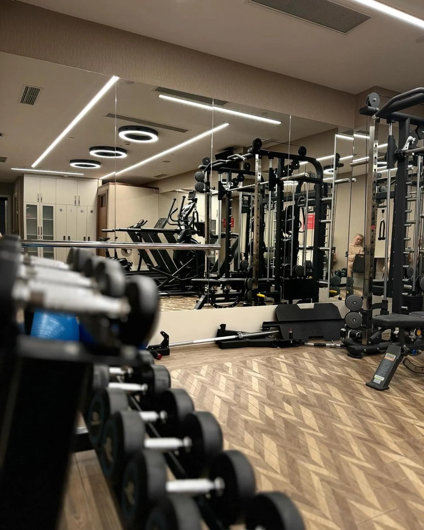Fitness centre/facilities in Mukarnas Pera Hotel