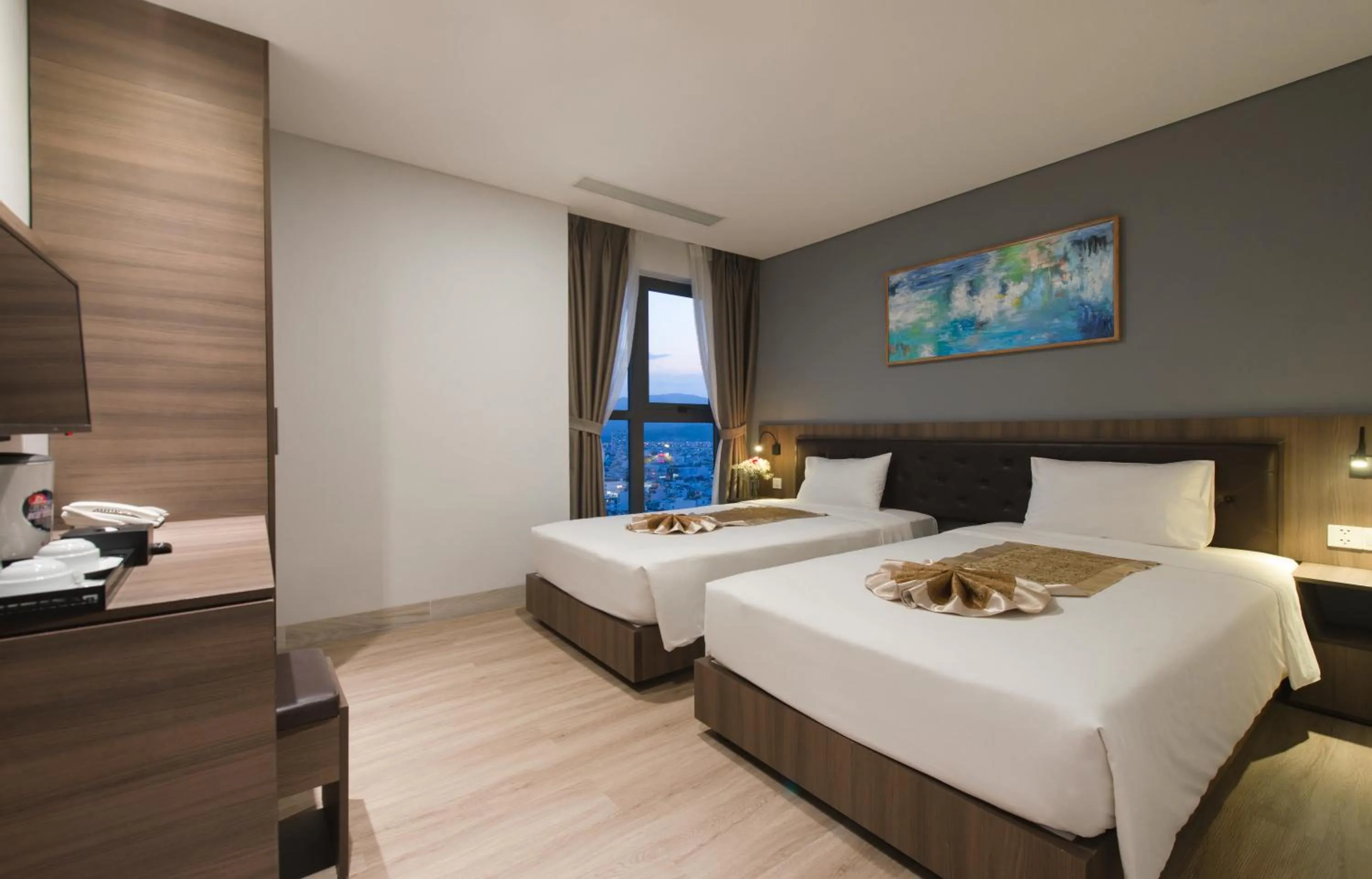 Photo of the whole room, Bed in Zenia Boutique Hotel Nha Trang
