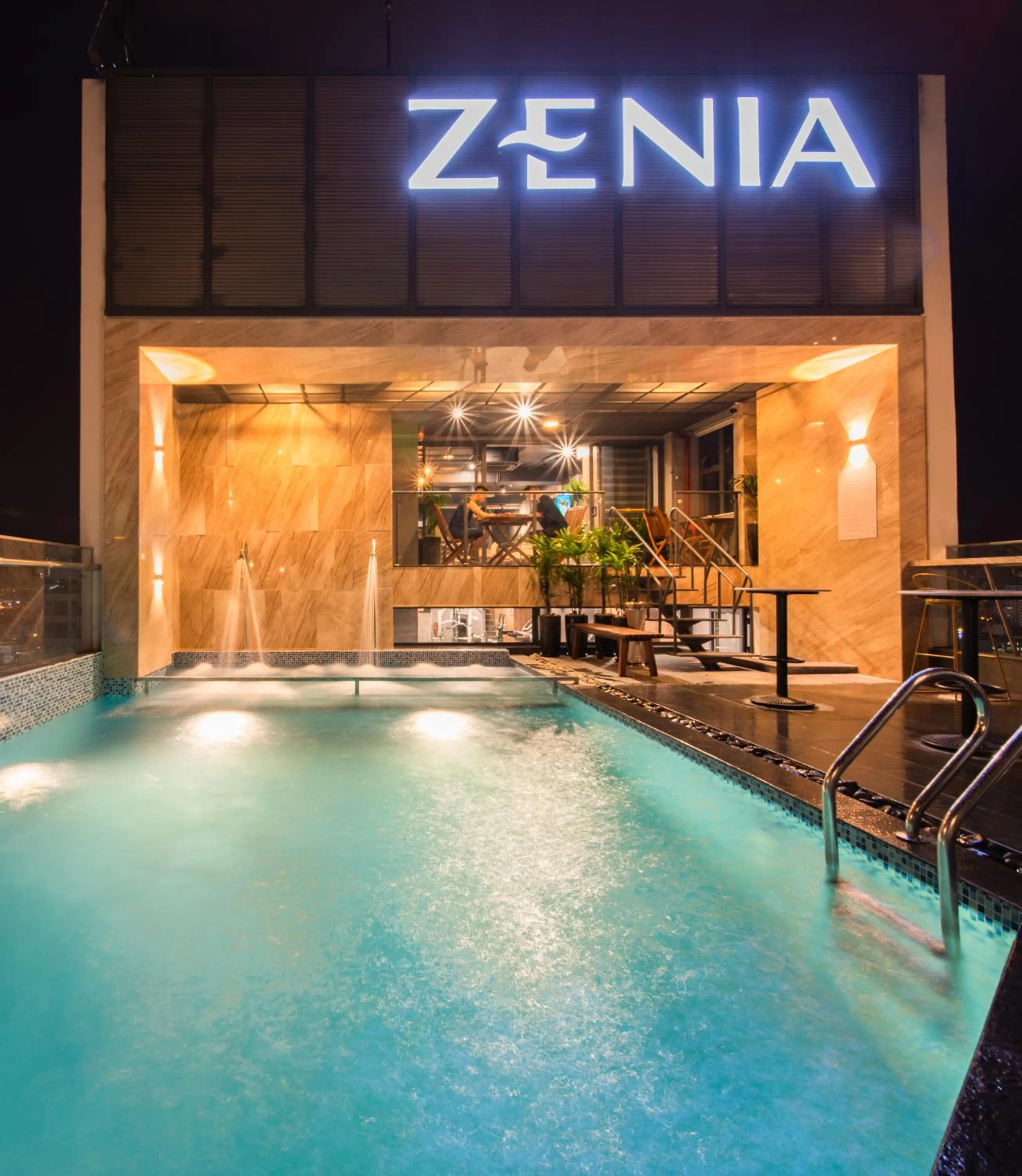 Swimming pool in Zenia Boutique Hotel Nha Trang