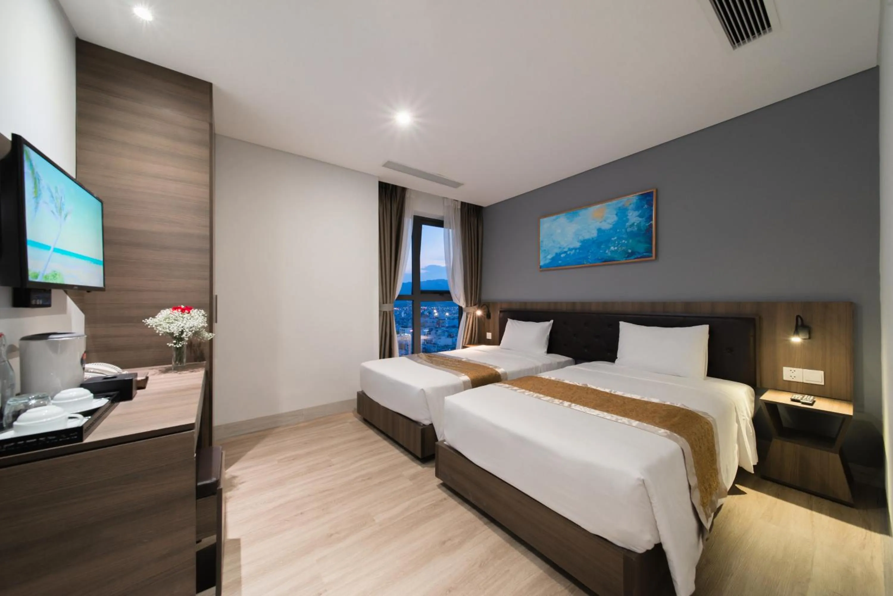 Photo of the whole room, Bed in Zenia Boutique Hotel Nha Trang