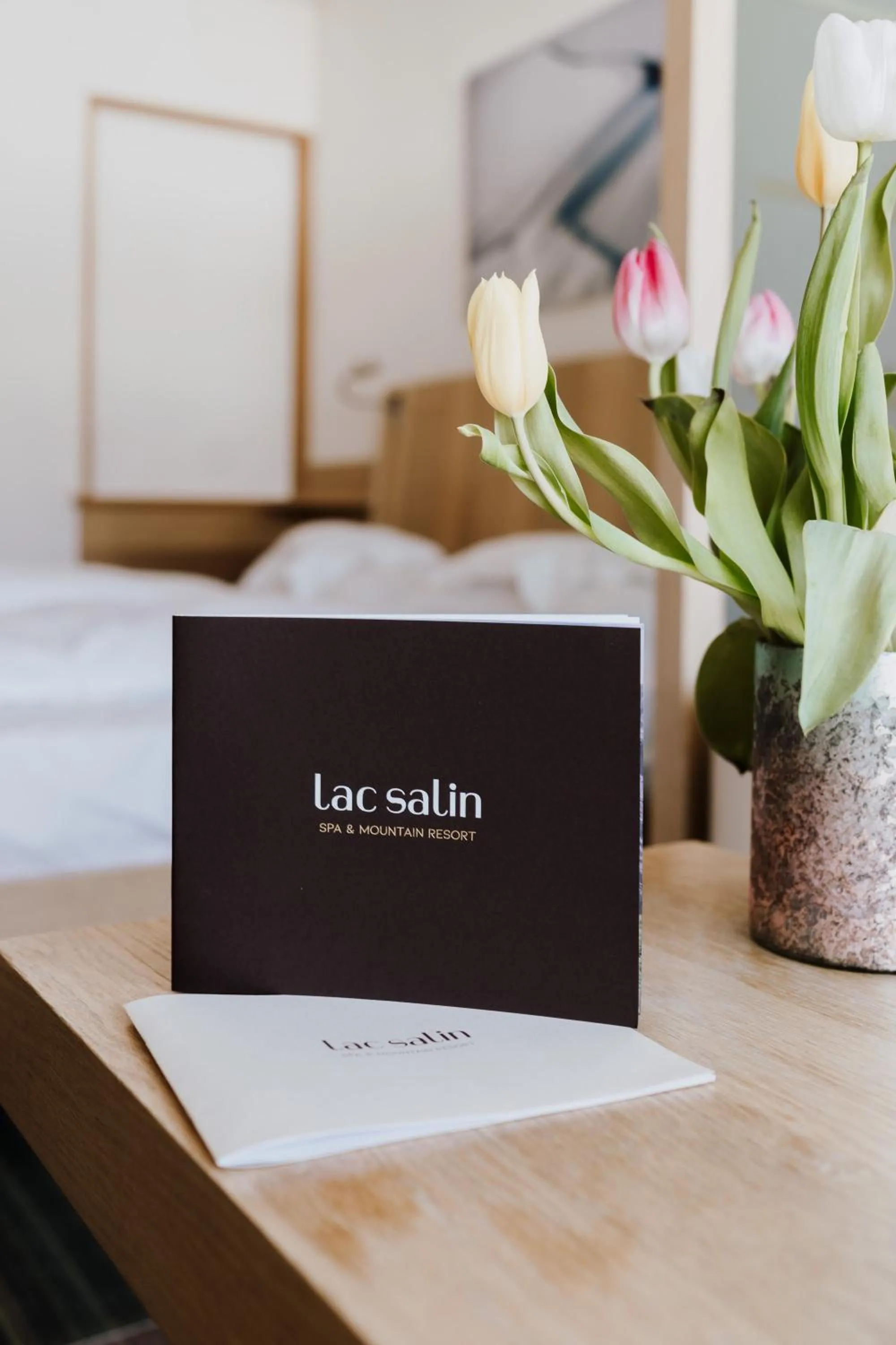 hair dresser, Bed in Hotel Lac Salin Spa & Mountain Resort