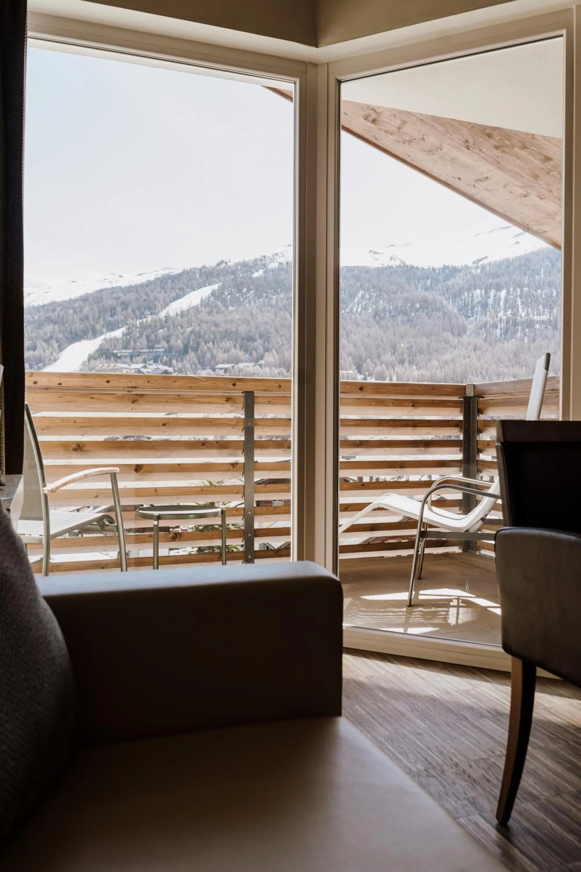 Balcony/Terrace in Hotel Lac Salin Spa & Mountain Resort