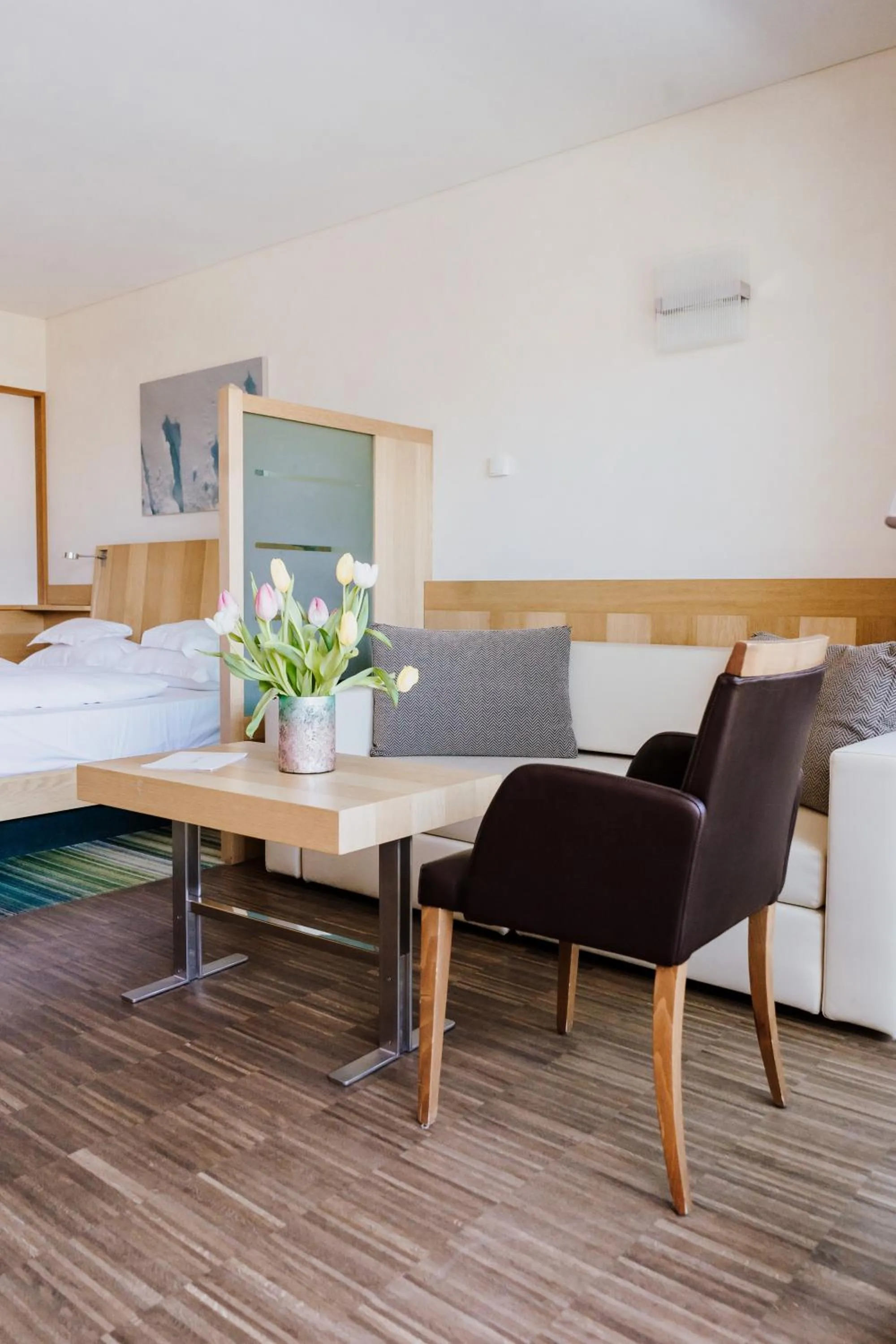 Photo of the whole room, Bed in Hotel Lac Salin Spa & Mountain Resort