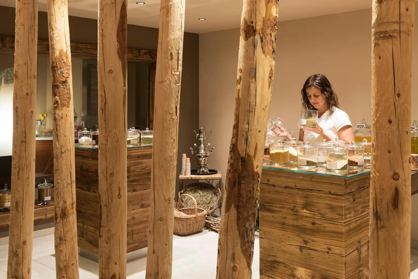 Lobby or reception in Hotel Lac Salin Spa & Mountain Resort