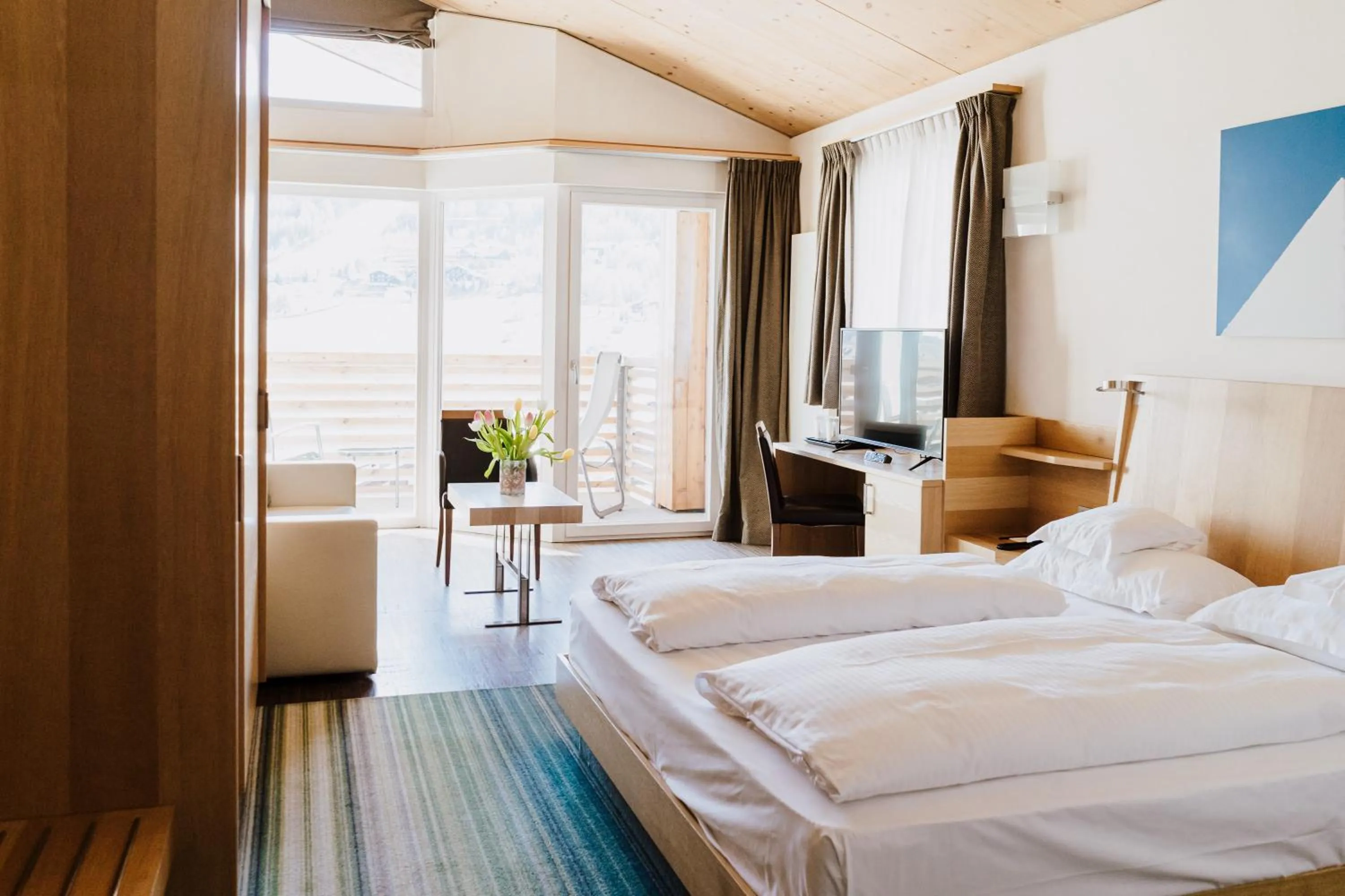 Bed in Hotel Lac Salin Spa & Mountain Resort