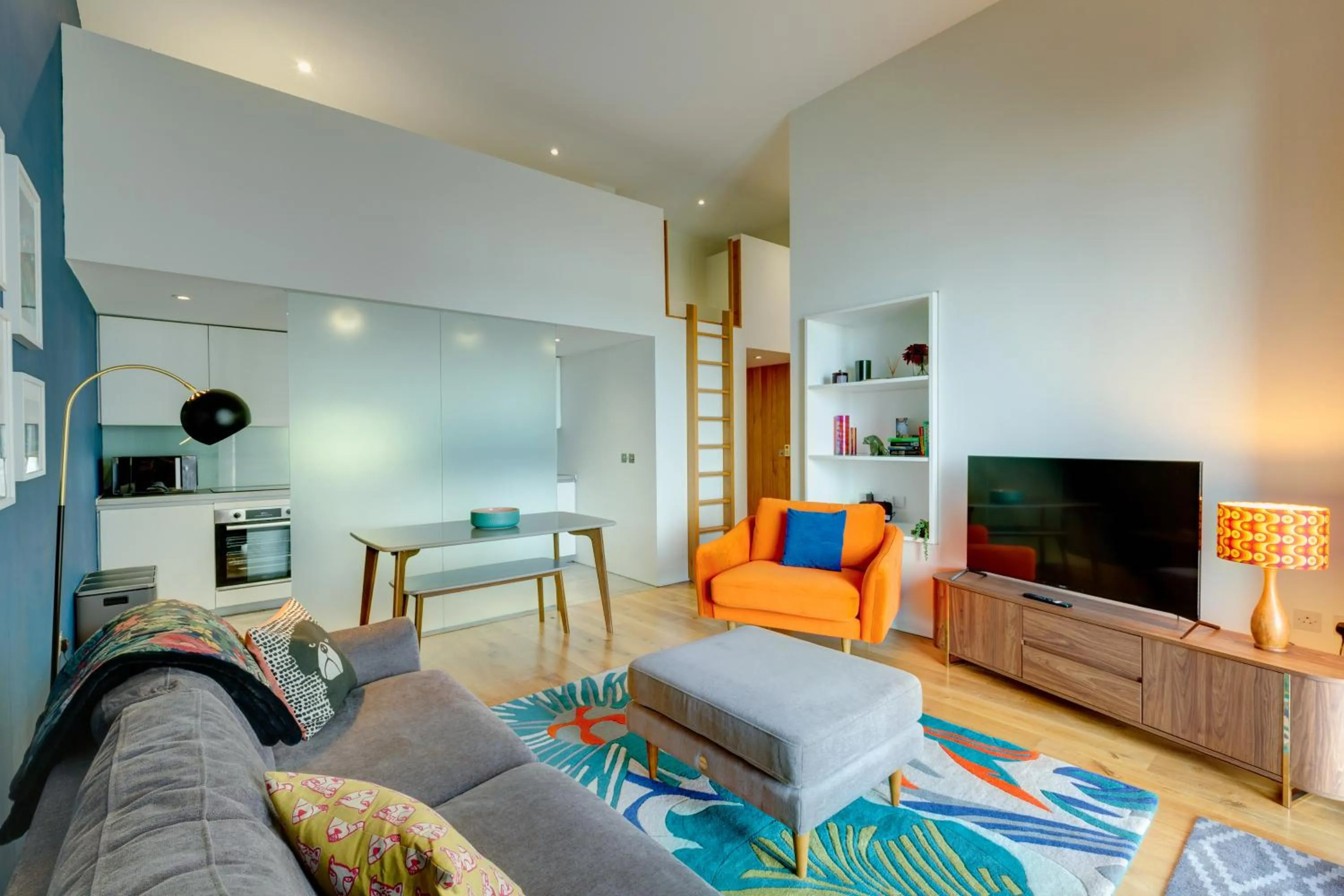 Living room in 2 Bed- Pureserviced 5 Brewhouse