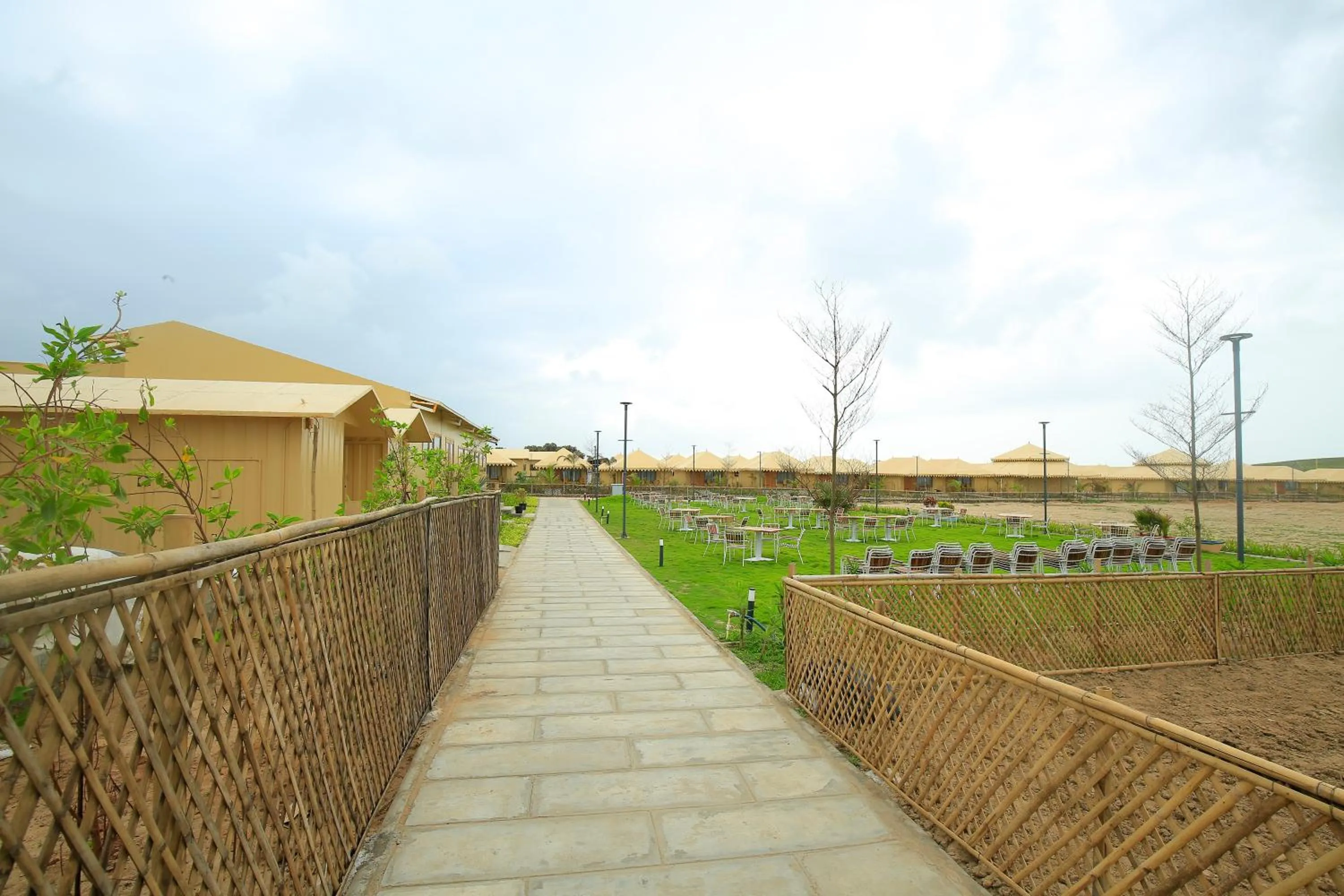 Floor plan in The Fern Seaside Luxurious Tent Resort Diu