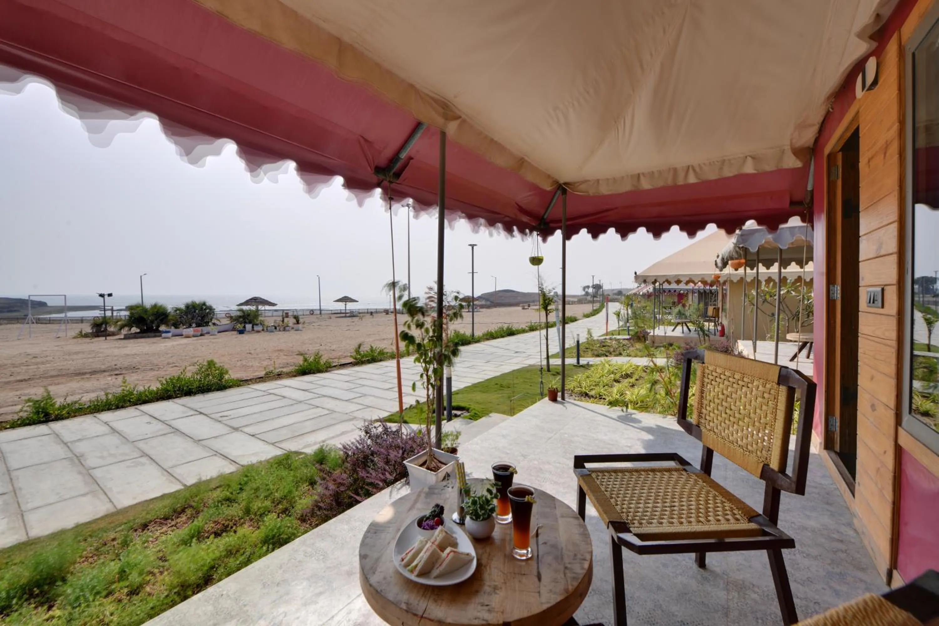 View (from property/room) in The Fern Seaside Luxurious Tent Resort Diu