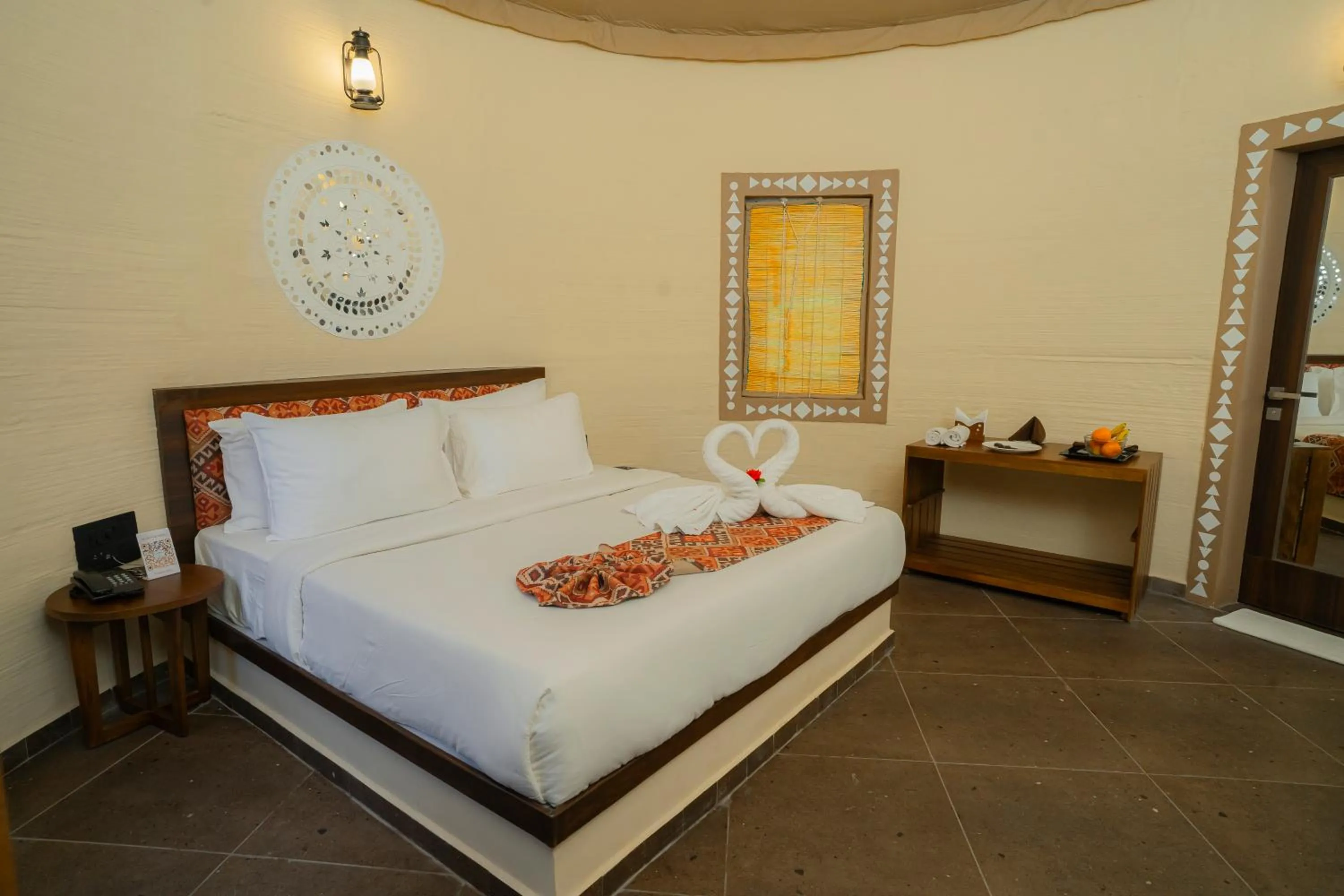 Bedroom, Bed in The Fern Seaside Luxurious Tent Resort Diu