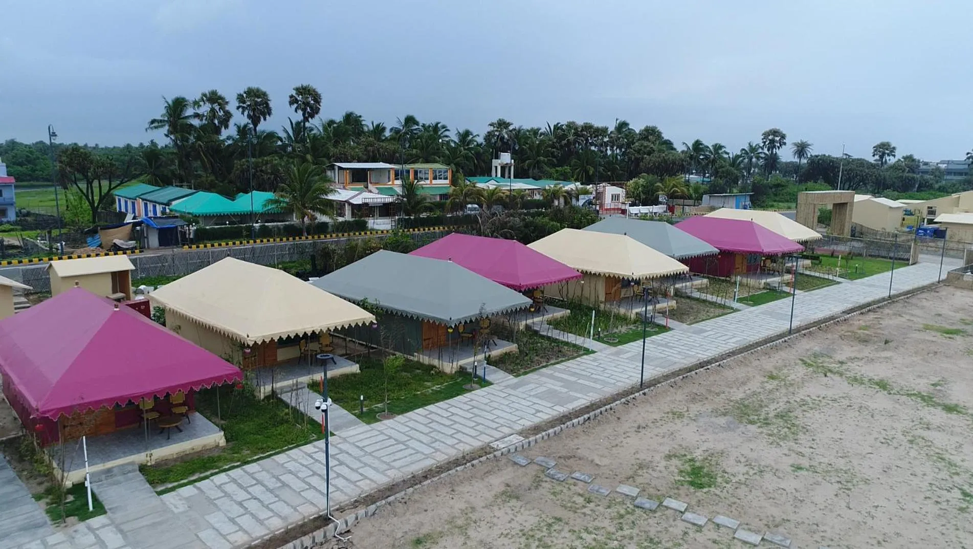 View (from property/room) in The Fern Seaside Luxurious Tent Resort Diu